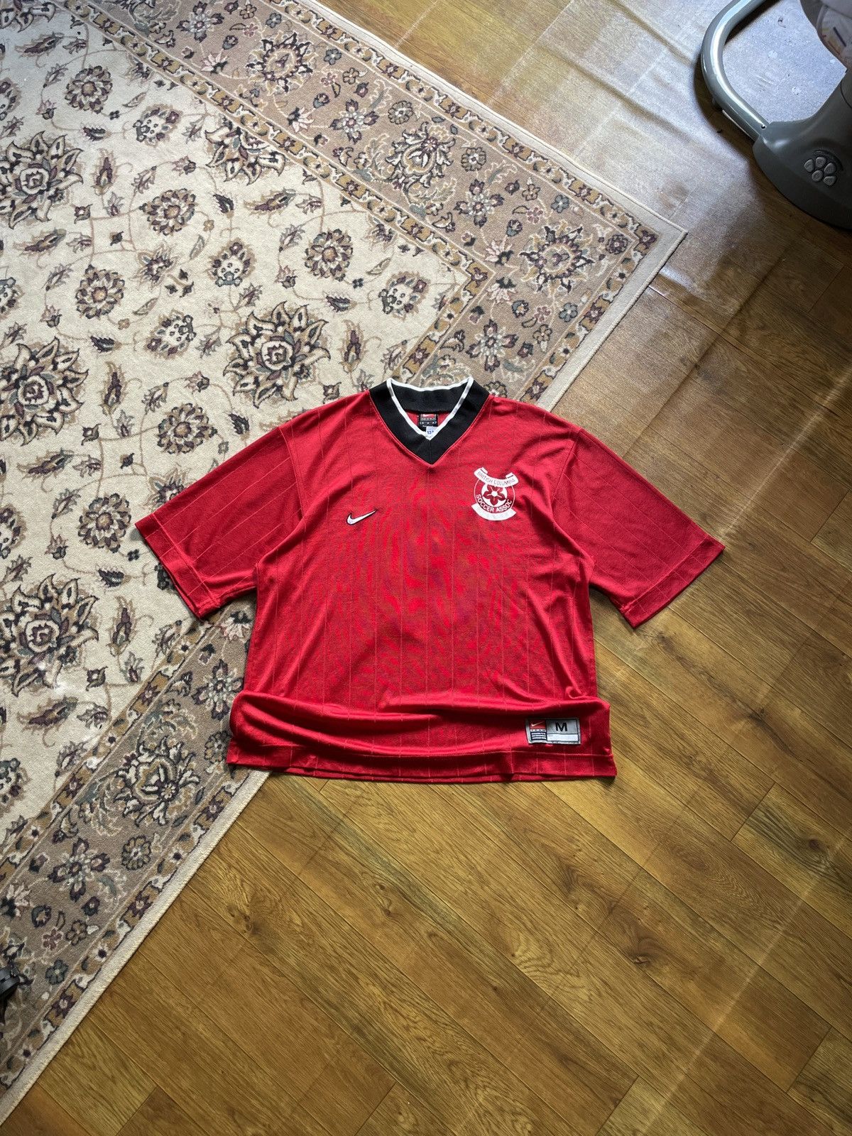 Nike × Vintage Jersey Vintage British Columbia Soccer Assoc Size US L / EU 52-54 / 3 - 1 Thumbnail