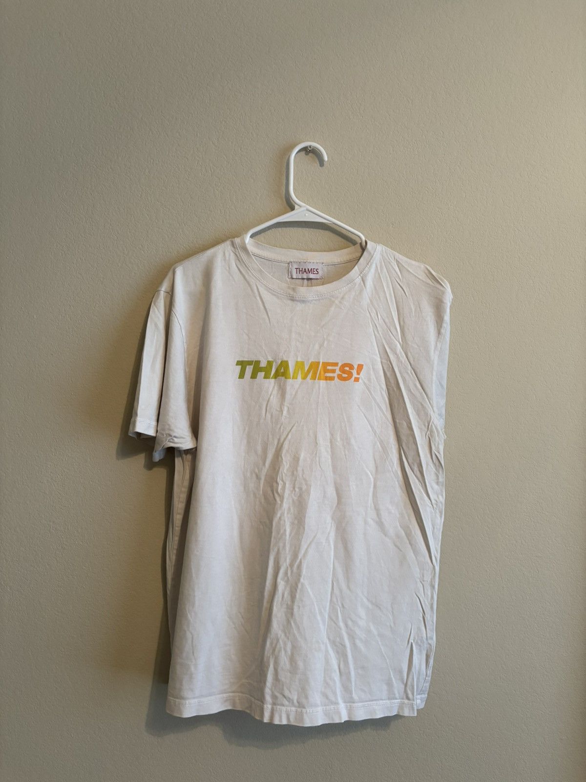 Thames MMXX. Thames Logo White Shirt Size US L / EU 52-54 / 3 - 1 Thumbnail