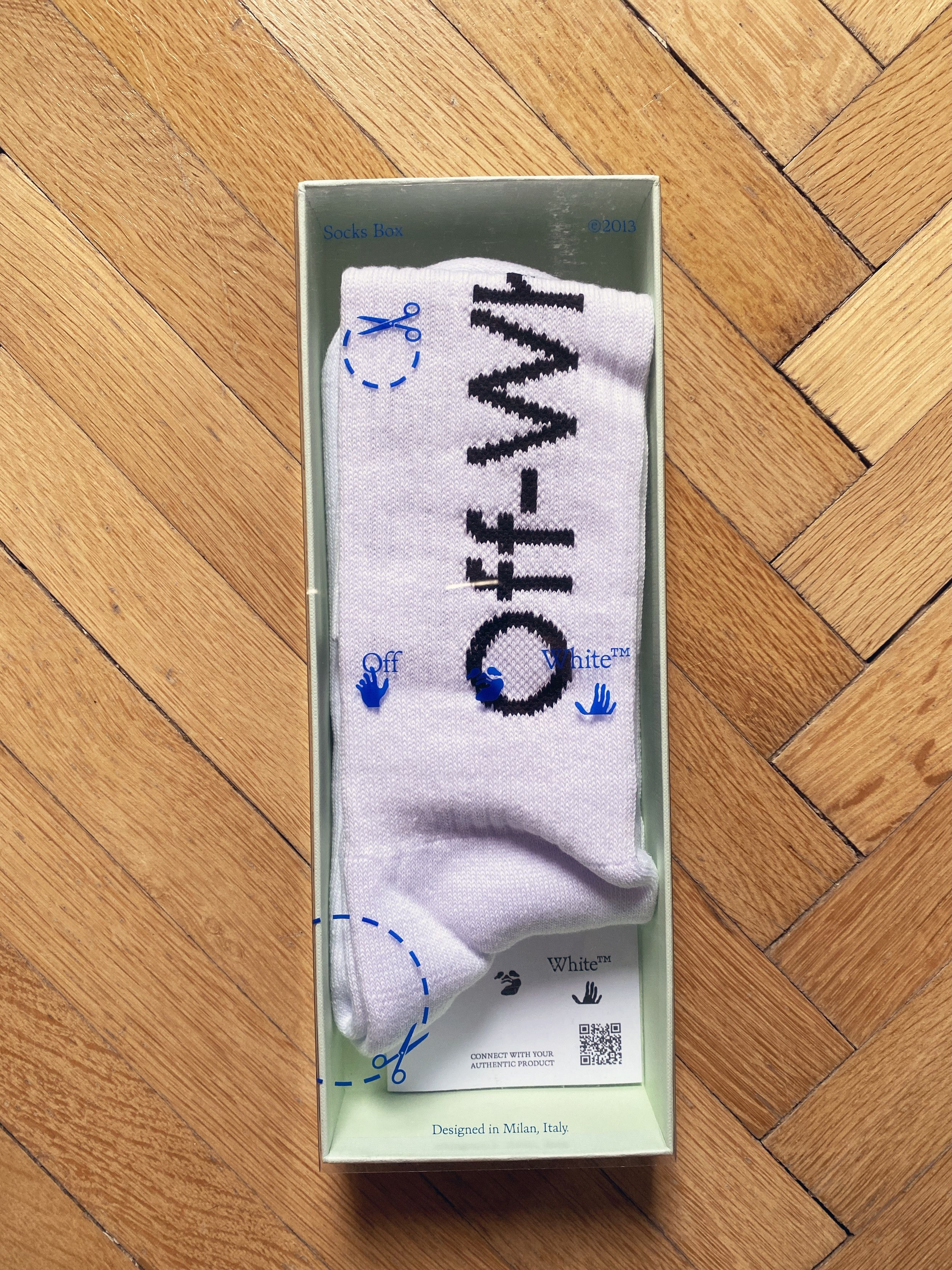Off-White Off-White Arrows Mid Lenght Socks New Size ONE SIZE - 4 Thumbnail