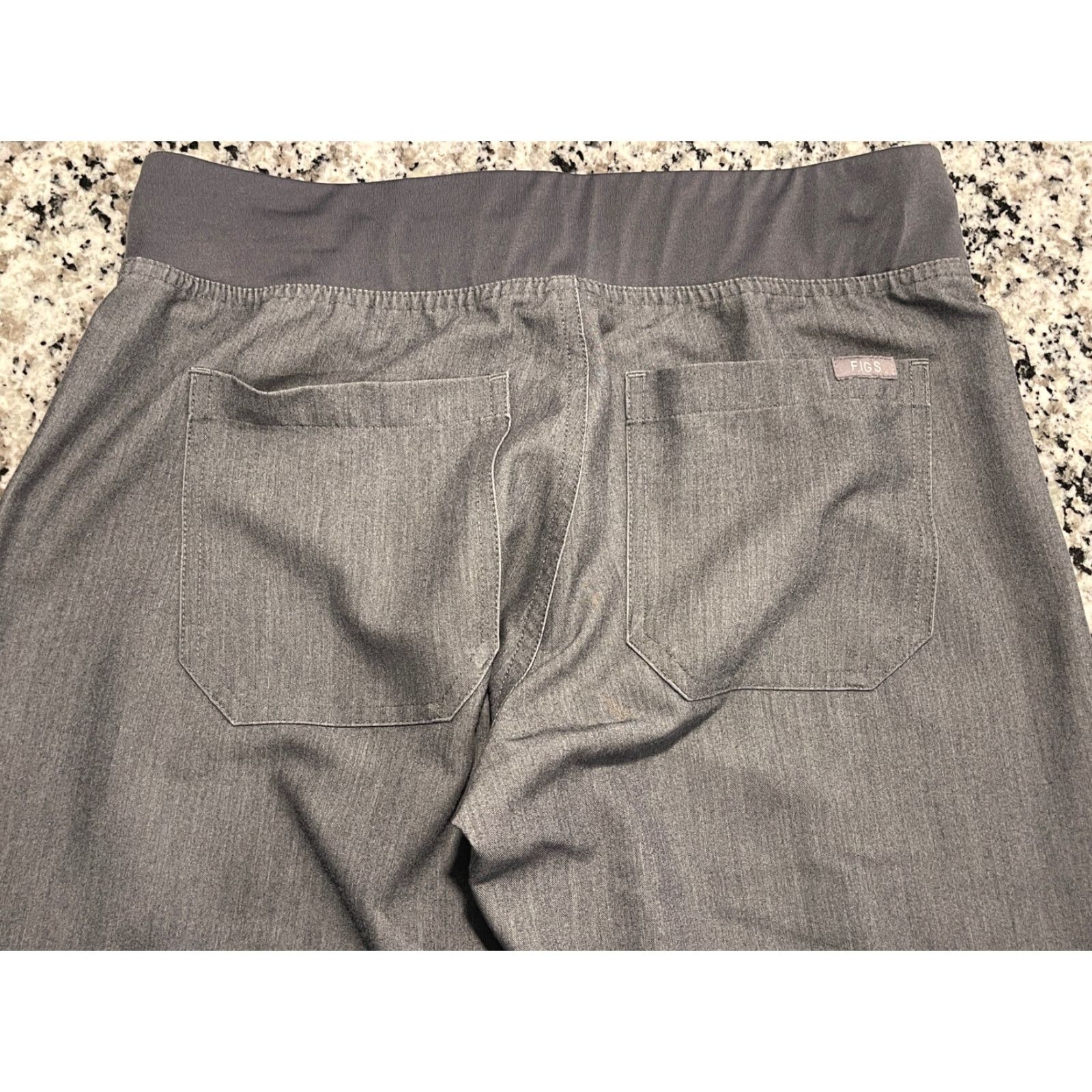 Vintage FIGS Scrubs Pants Womens XS Livingston Stretch Drawstring High Waist Size 26" / US 2 / IT 38 - 5 Thumbnail