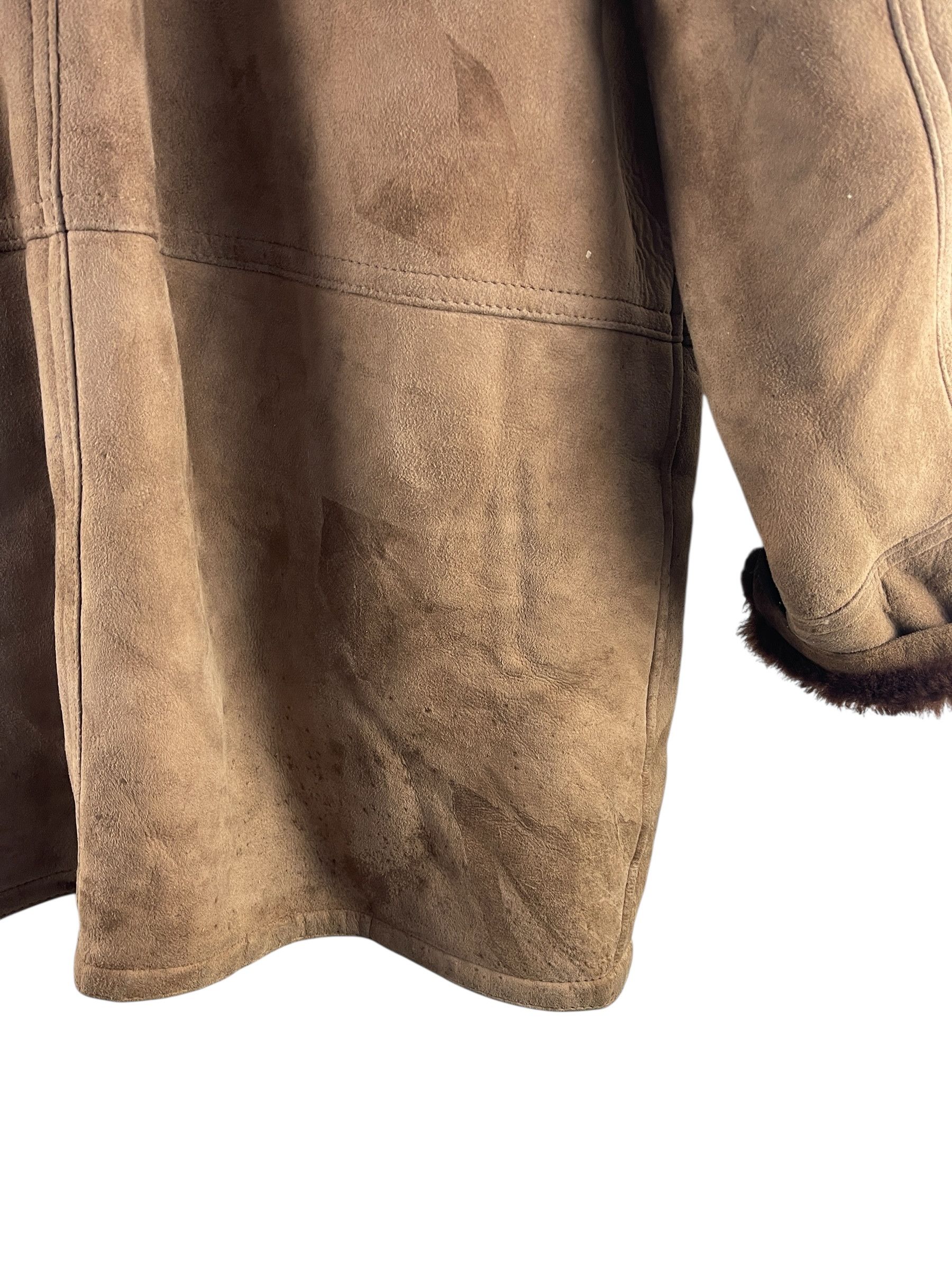 Yves Saint Laurent Vintage 1990s Yves Saint Laurent Pour Homme Shearling Coat Size US L / EU 52-54 / 3 - 10 Thumbnail