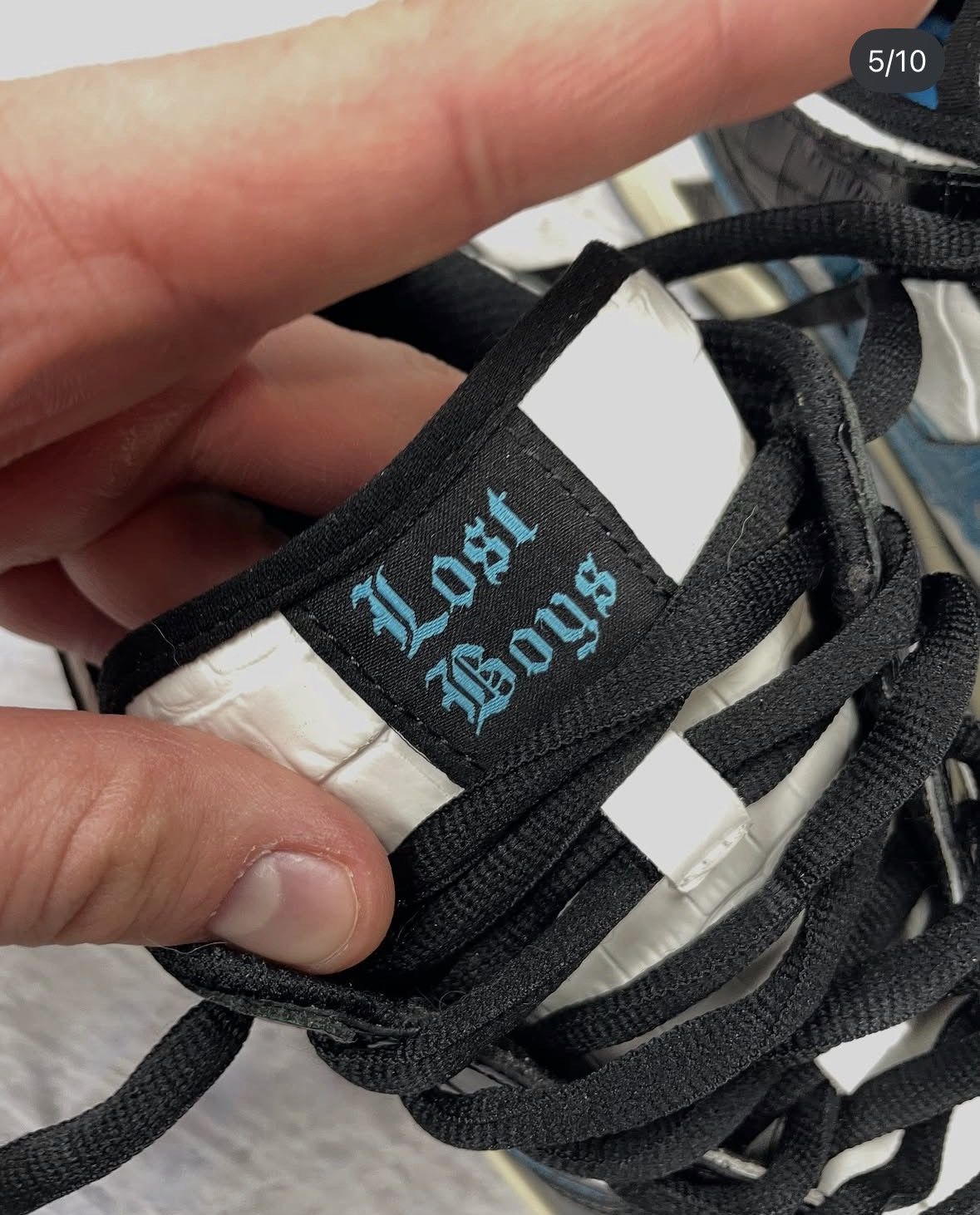 Lost Boys Archives Lost Boys sneakers leather rifle logo Size US 8.5 / EU 41-42 - 4 Thumbnail