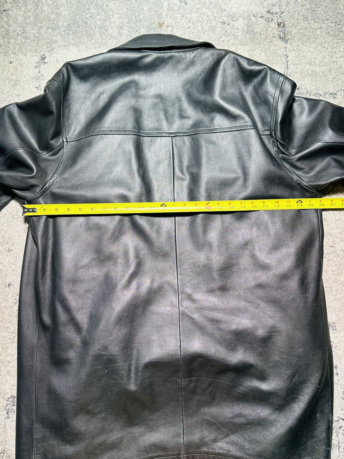 Vintage Vintage 00s Y2K Real Leather Jacket Size XL Black Size US XL / EU 56 / 4 - 5 Thumbnail