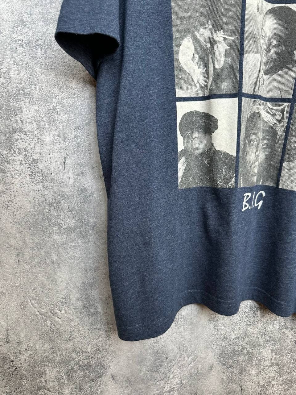 Rap Tees The Notorious B.I.G. Graphic T-Shirt Blue Hip Hop Rap Tee Size US XL / EU 56 / 4 - 6 Thumbnail