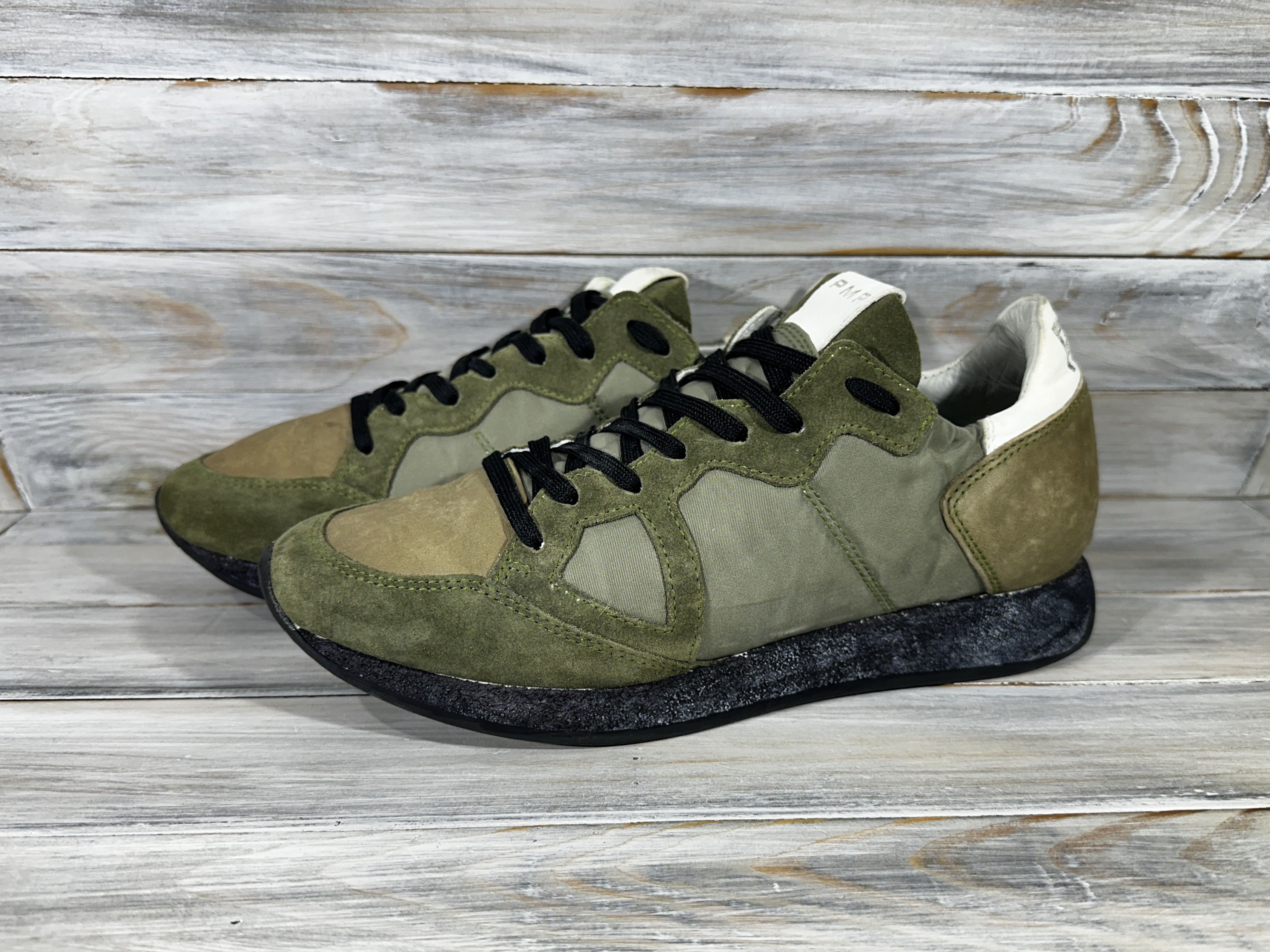 Other Philippe Model Monaco Sneakers Green Size US 8 / EU 41 - 5 Thumbnail