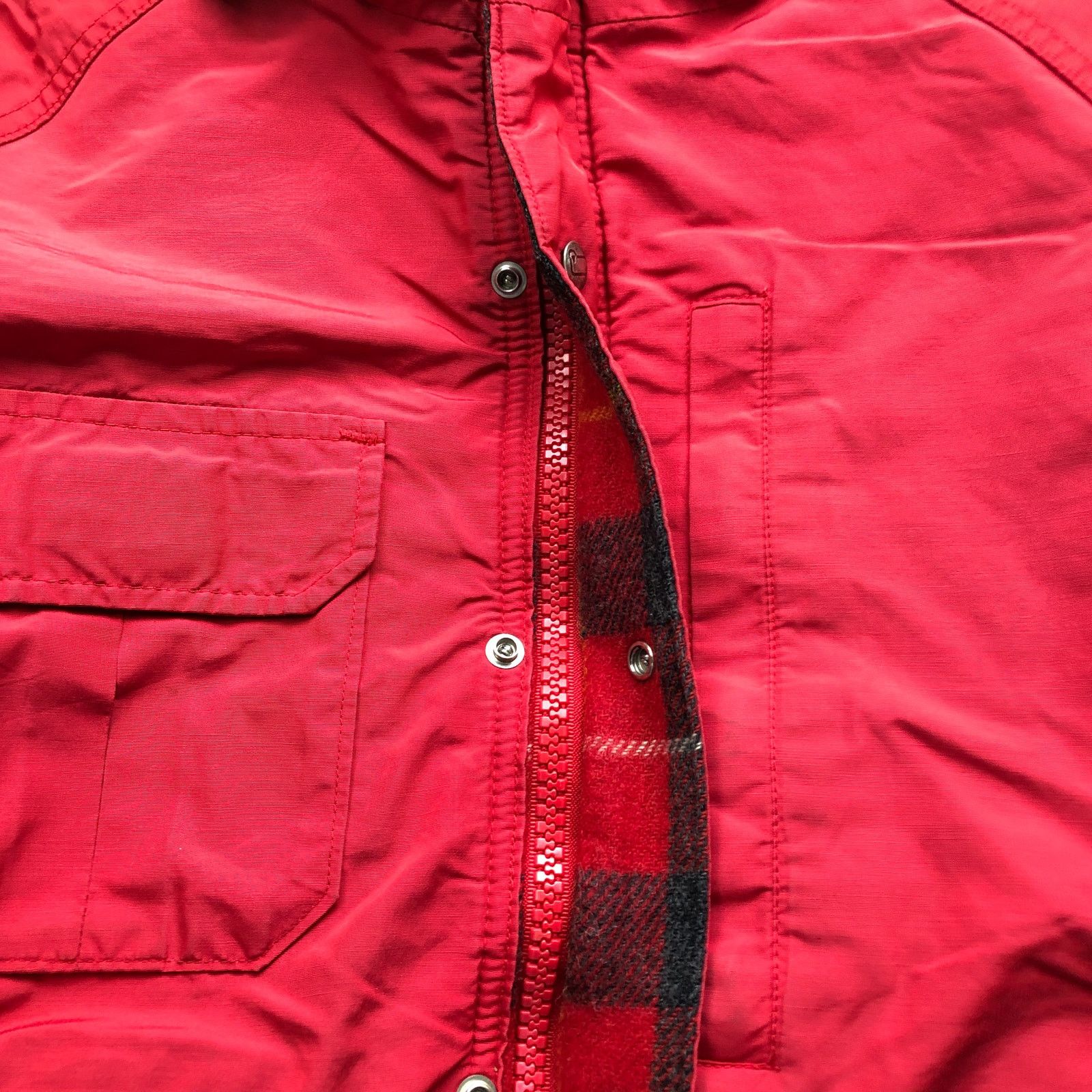 Other VTG Woolrich Flannel Lined Parka Womens Small Barn Coat Size XL / US 12-14 / IT 48-50 - 10 Thumbnail