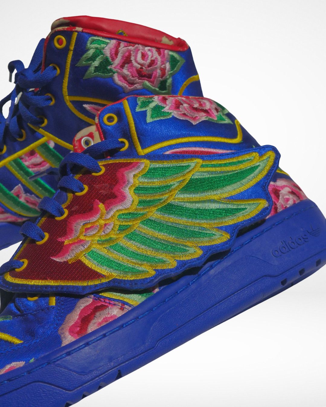 Adidas × Jeremy Scott Eason Chan SS13 Chinese New Year Wings 2.0 Sneakers Size US 9.5 / EU 42-43 - 5 Thumbnail