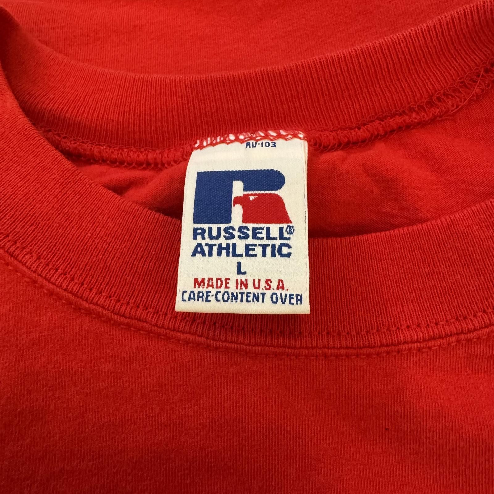 Russell Athletic Vintage 90s Anaheim Angels Russell Athletic Baseball Shirt Size US L / EU 52-54 / 3 - 4 Thumbnail