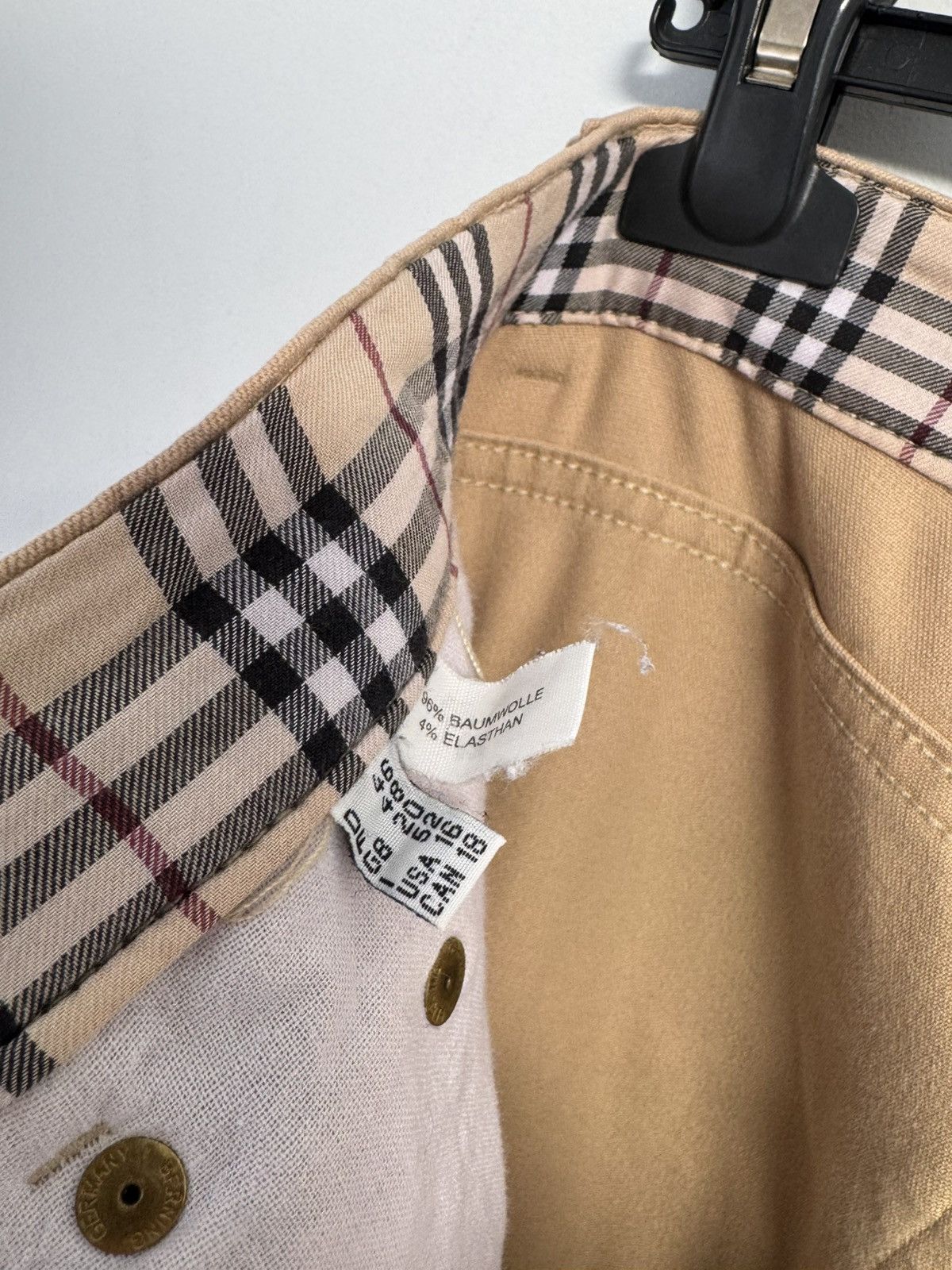 Burberry × Vintage Burberry Vintage Pants Big Logo Style Size 38" / US 16 / IT 52 - 15 Thumbnail