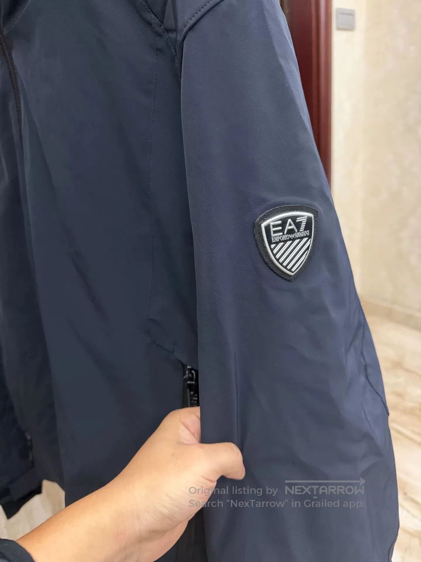 Emporio Armani EA7 Armani Men's Hooded Jacket. Size US XL / EU 56 / 4 - 3 Thumbnail