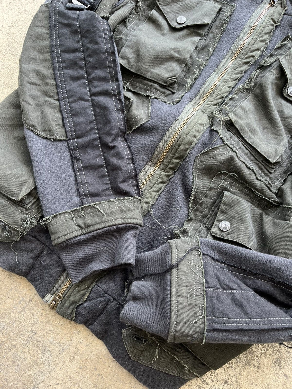 Japanese Brand KAPITAL STYLE PATCHWORKS x MILITARY/VINTAGE JAPAN GIGNI / Size US L / EU 52-54 / 3 - 7 Thumbnail