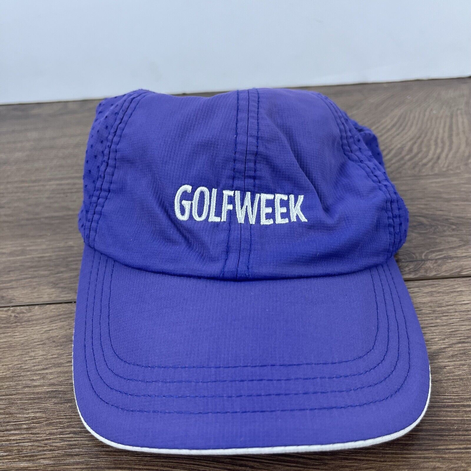 Other Golf Week Hat Golfweek Adjustable Hat Blue Hat Adjustable Bl Size ONE SIZE - 4 Thumbnail