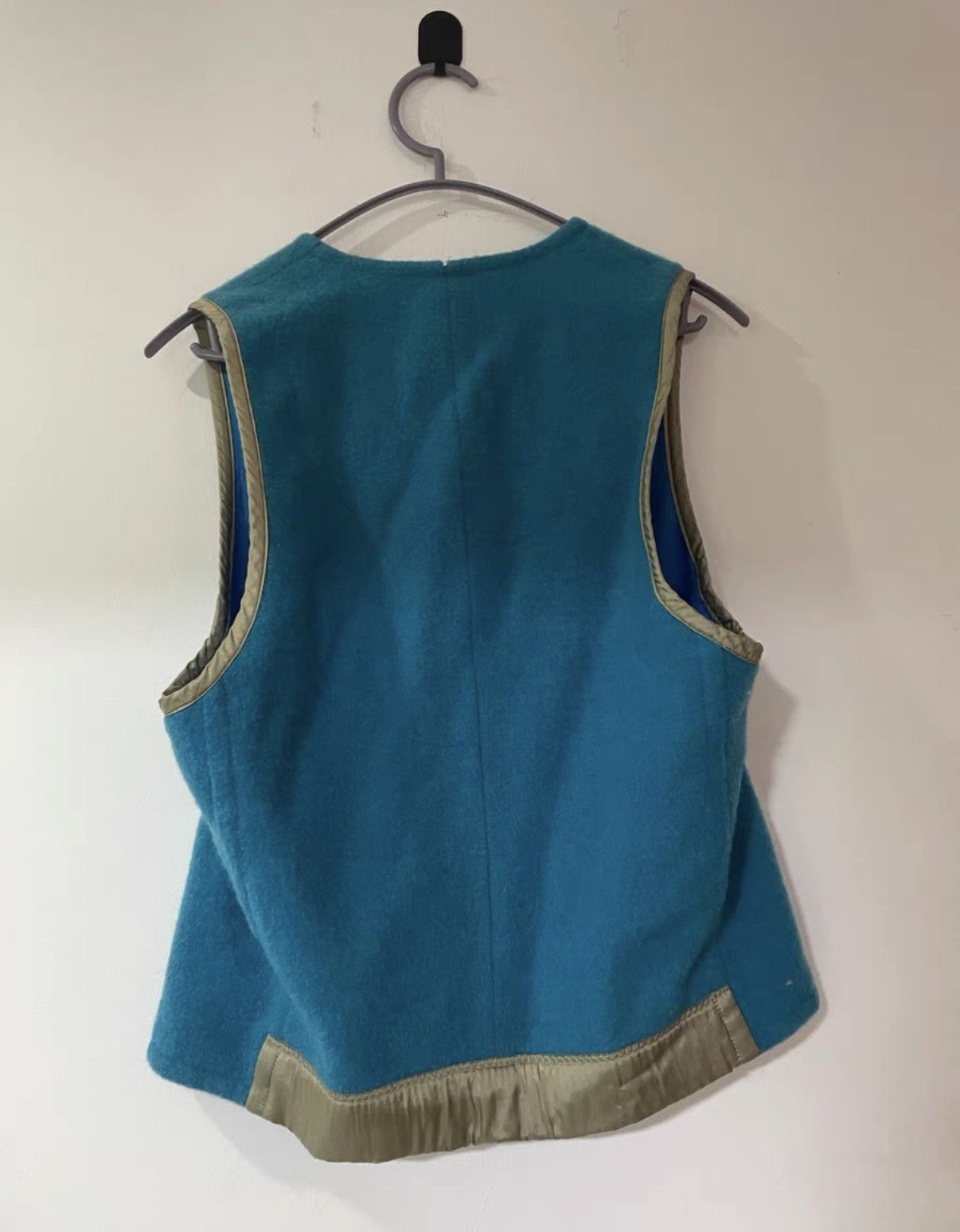 Dries Van Noten Dries Van Noten Wool Blend Vest Size US M / EU 48-50 / 2 - 2 Thumbnail