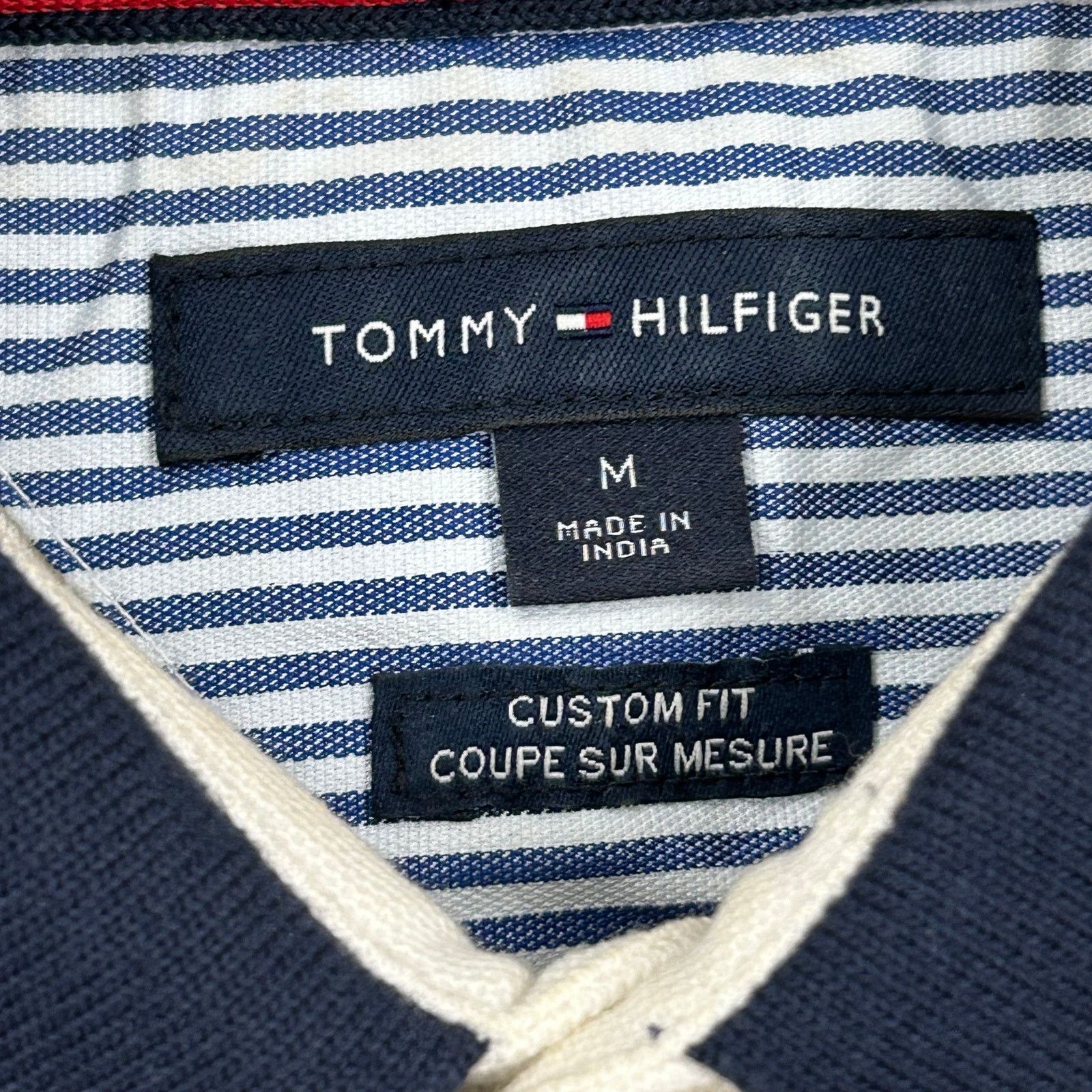 Tommy Hilfiger Tommy Hilfiger Color Block Polo Shirt Top Size Medium M B4 Size US M / EU 48-50 / 2 - 4 Thumbnail