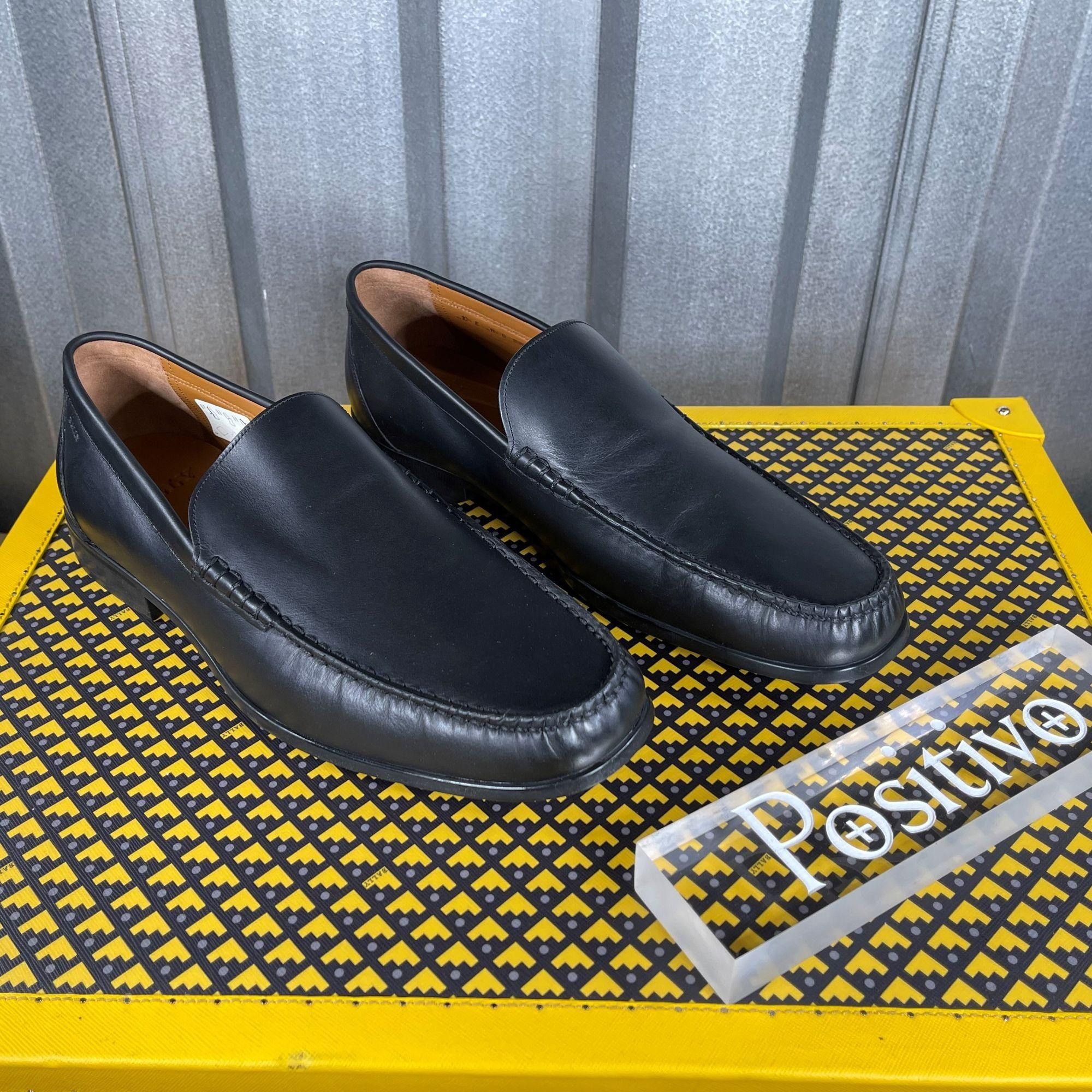 Bally Bally Tenent Black Leather Moccasins US 5.5 Size US 5.5 / EU 38 - 4 Thumbnail