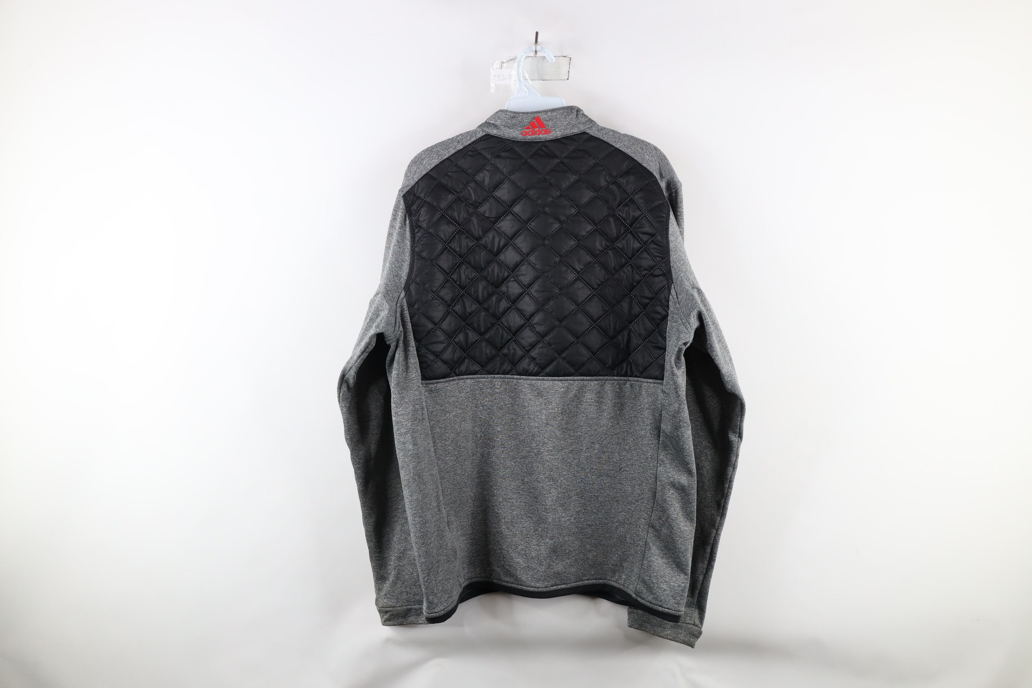 Adidas × Vintage Adidas Golf ClimaWarm Quilted Full Zip Sweatshirt Jacket Size US M / EU 48-50 / 2 - 11 Thumbnail