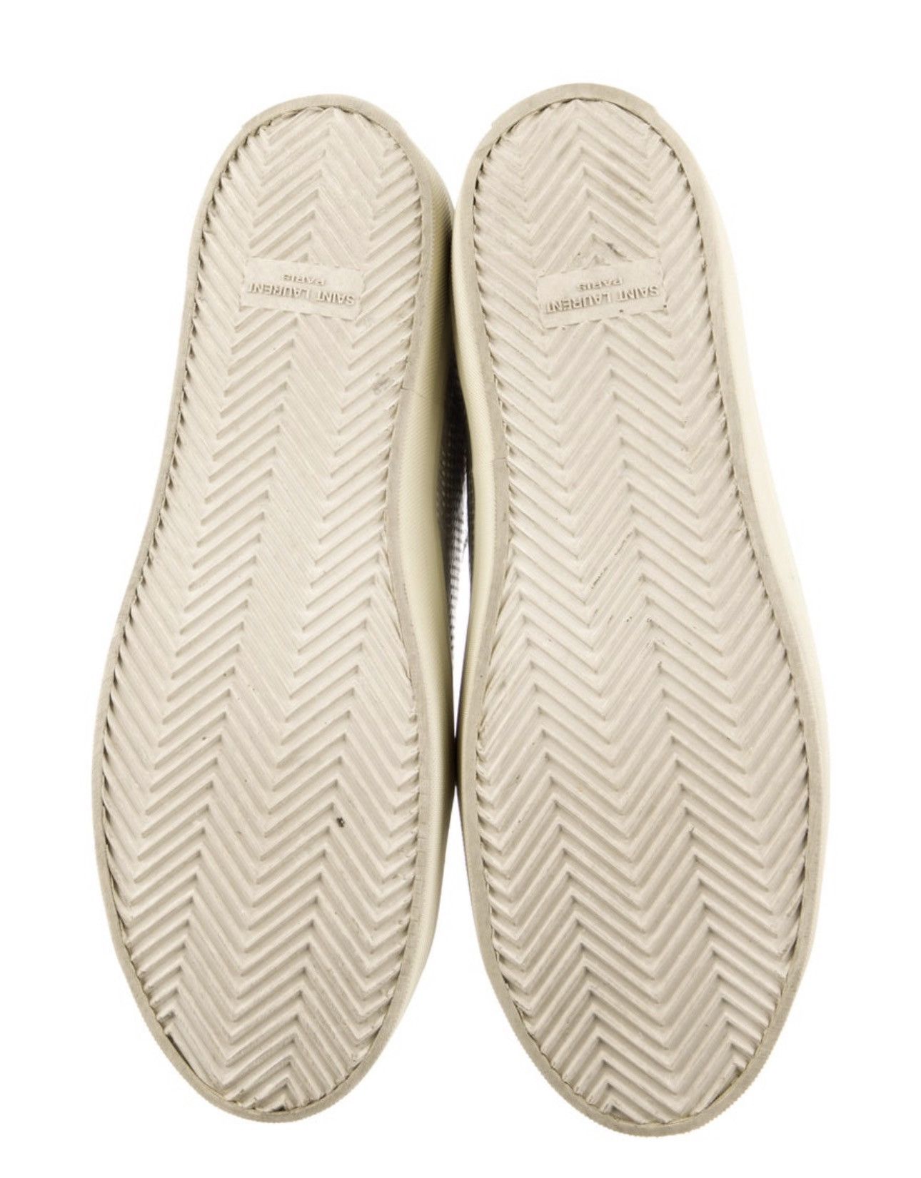 Saint Laurent Paris Saint Laurent Metallic Star Rivington Sneakers Size US 10 / EU 43 - 9 Thumbnail