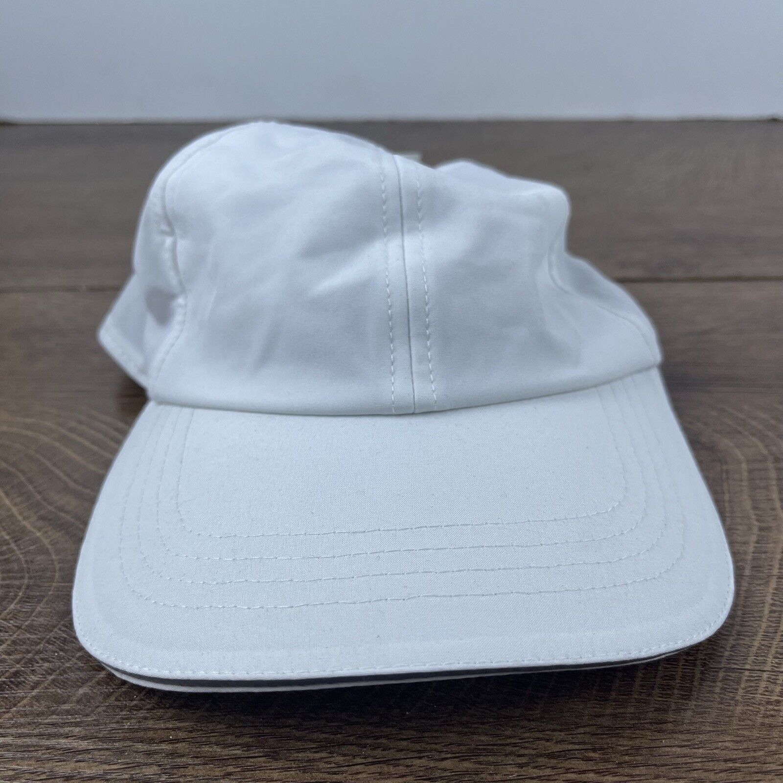Other Athletic Running Hat White Cap Hat White Cap Hat Adjustable Size ONE SIZE - 2 Thumbnail