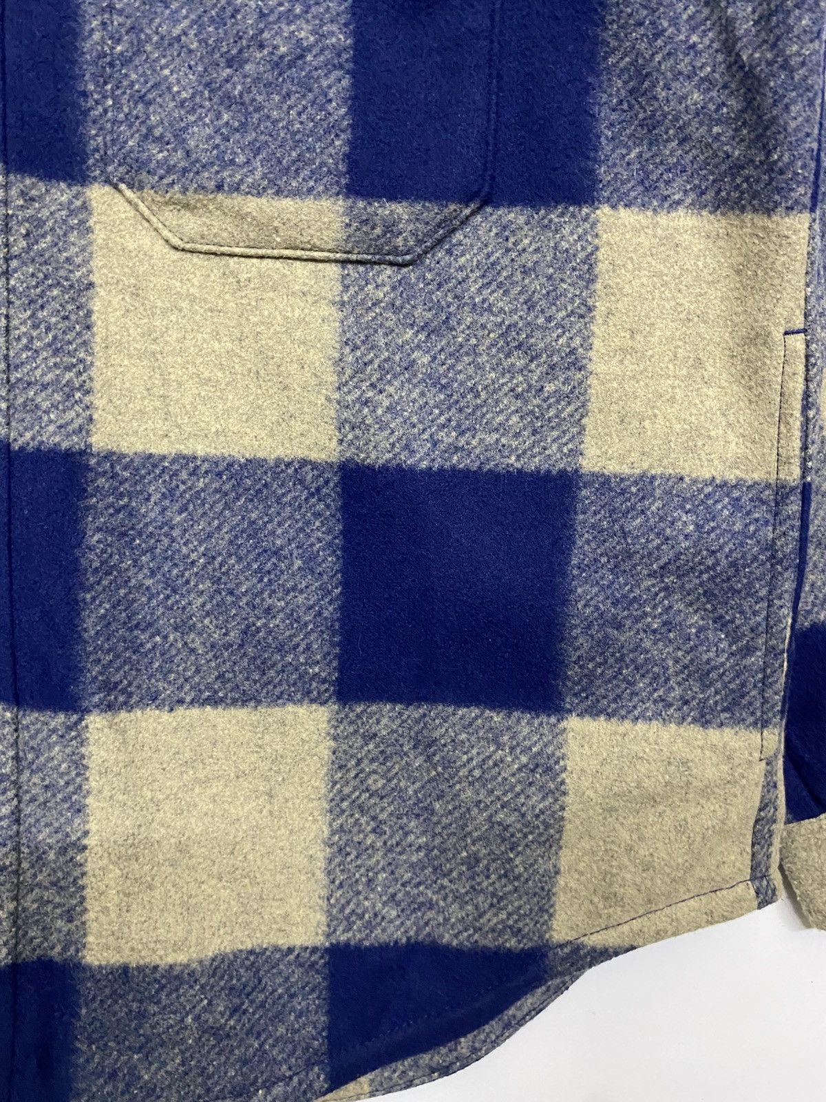 Uniqlo Japanese Brand Uniqlo Flannel Wool Checked button Jacket Size US XL / EU 56 / 4 - 4 Thumbnail