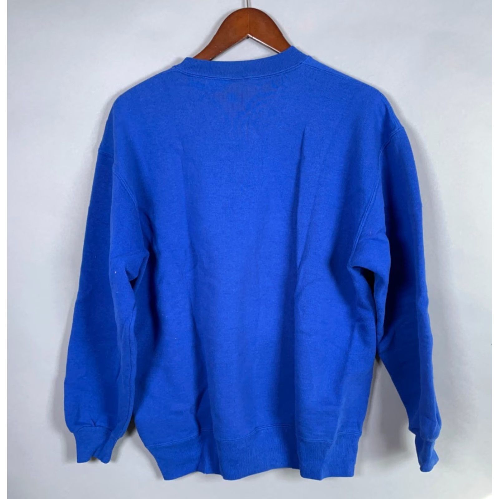 Russell Athletic VINTAGE Russell Athletic Sweatshirt Crewneck Adult Large Blue 50/50 90s Retro Mens Size US L / EU 52-54 / 3 - 2 Thumbnail