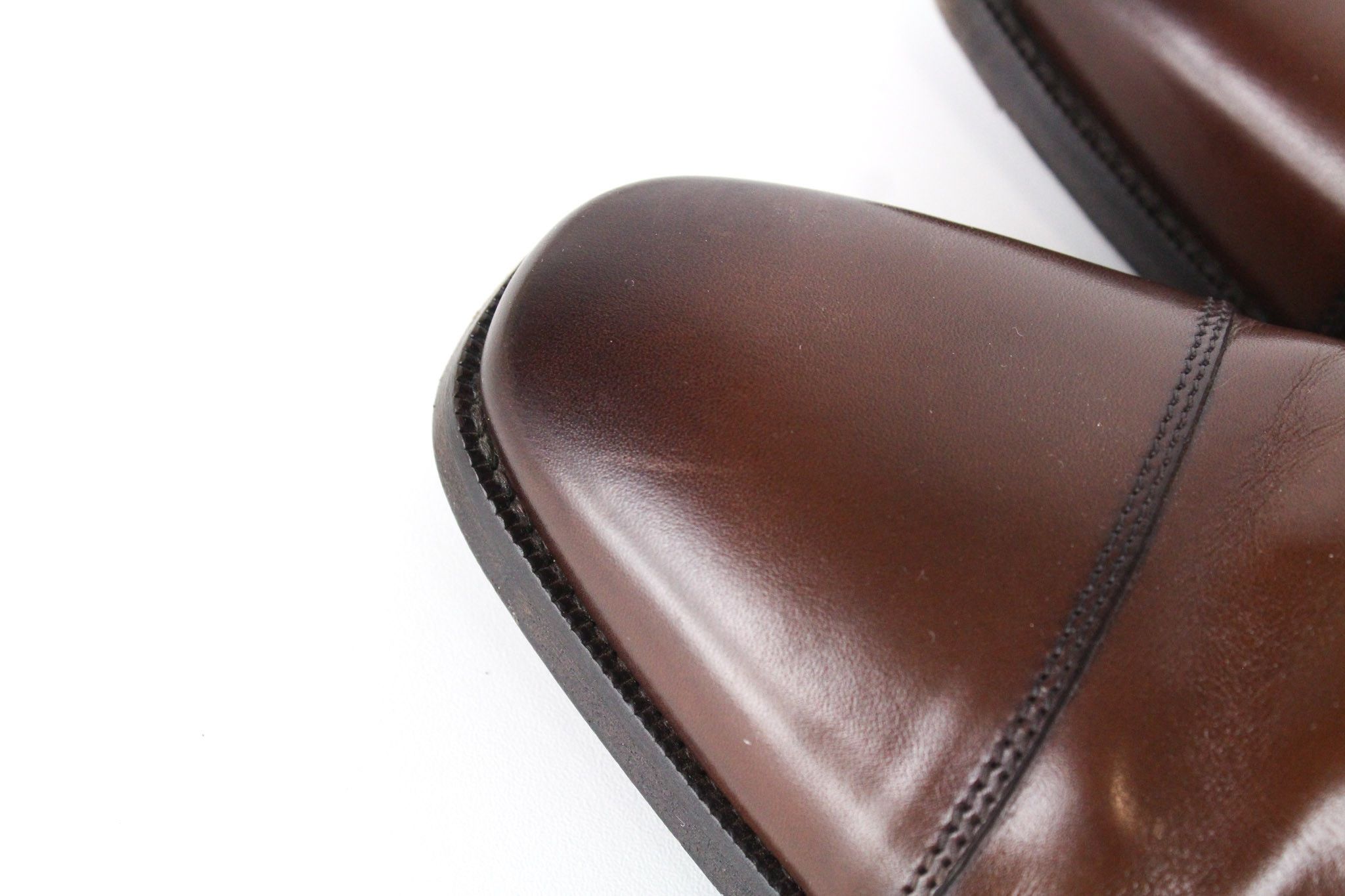 Suitsupply EU41.5 Brown Leather Laced Low-Top 72823 Size US 8.5 / EU 41-42 - 10 Thumbnail