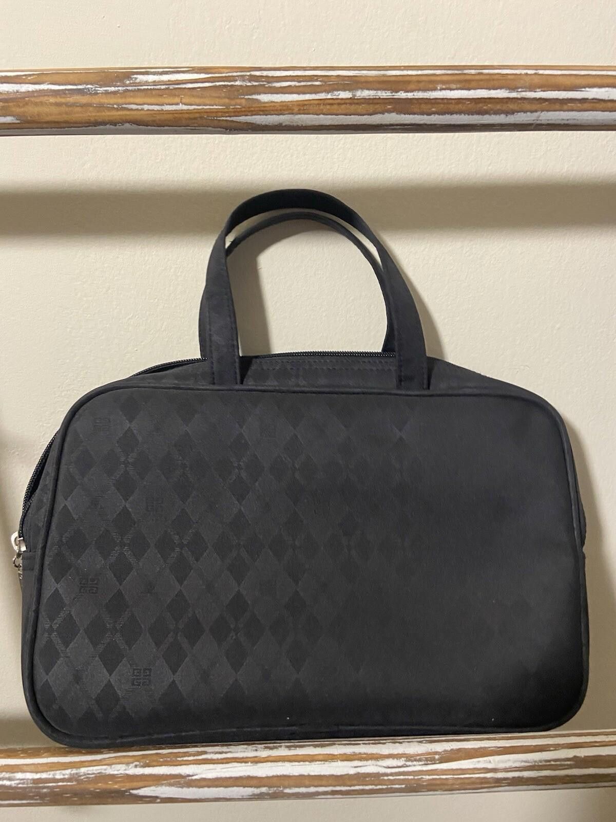 Givenchy 3piece Givenchy set black nylon jeweled handbag makeup pouch Size ONE SIZE - 4 Thumbnail