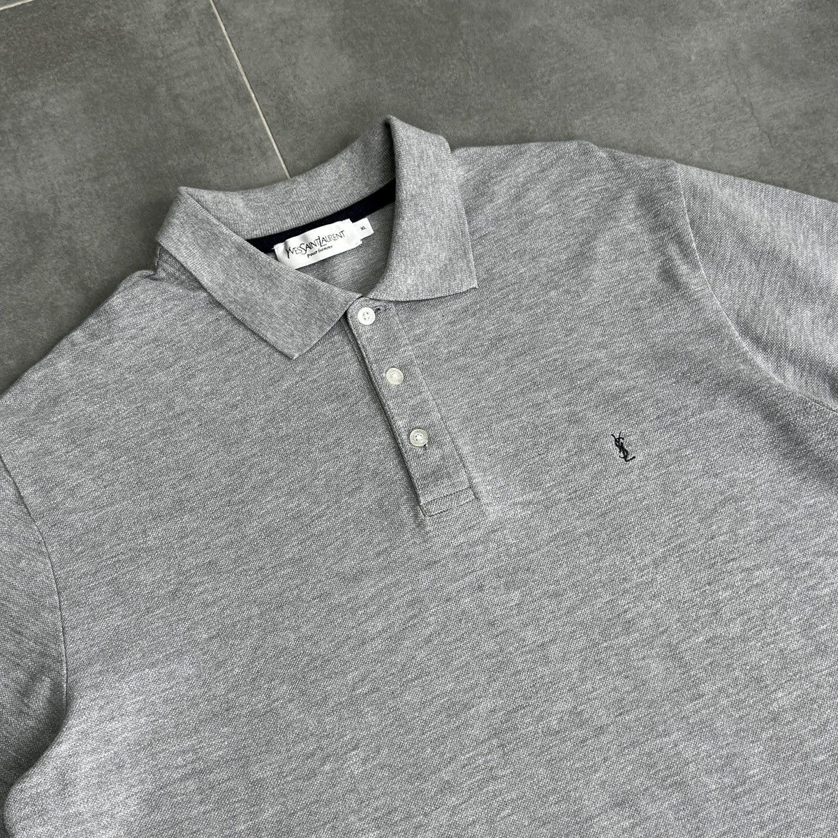 Yves Saint Laurent Yves Saint Laurent Pour Homme Men Polo Shirt Size XL Size US XL / EU 56 / 4 - 5 Thumbnail