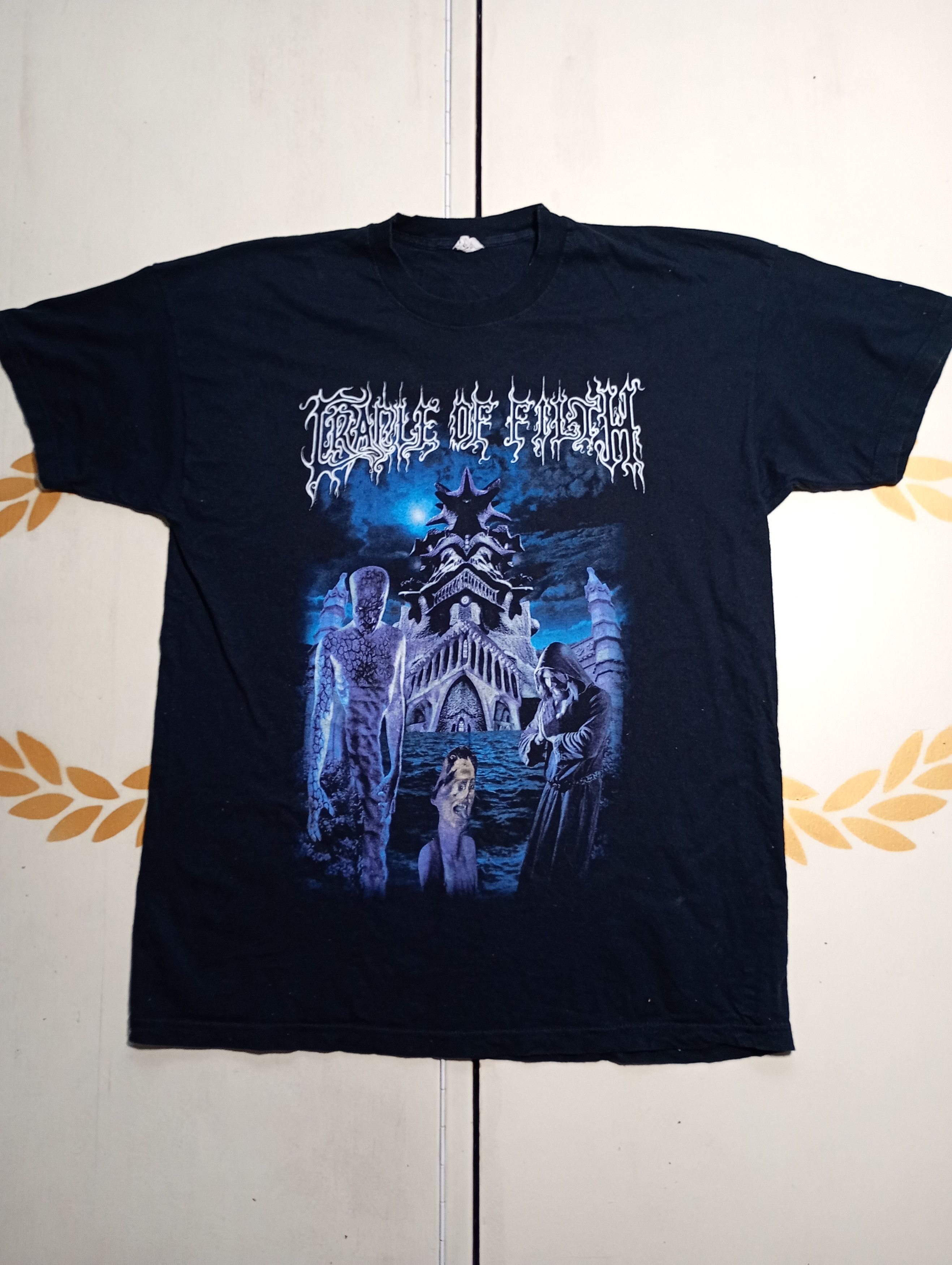 Band Tees Cradle of Filth Turn Up The Horror T-Shirt 2000 Size US XL / EU 56 / 4 - 2 Thumbnail