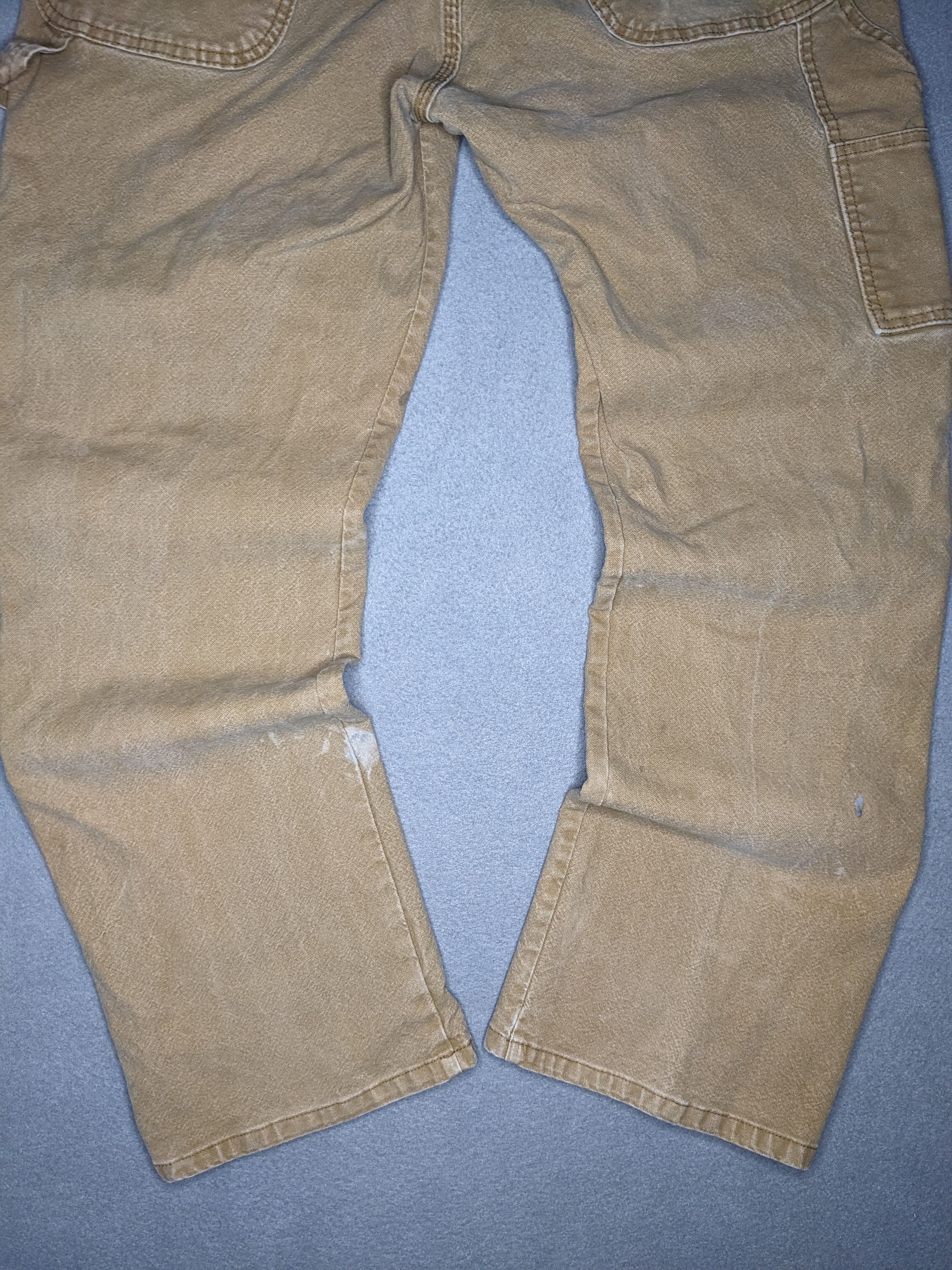 Dickies Dickies Carpenter Pants 38x30 Canvas Beige Distressed Faded Size US 38 / EU 54 - 8 Thumbnail