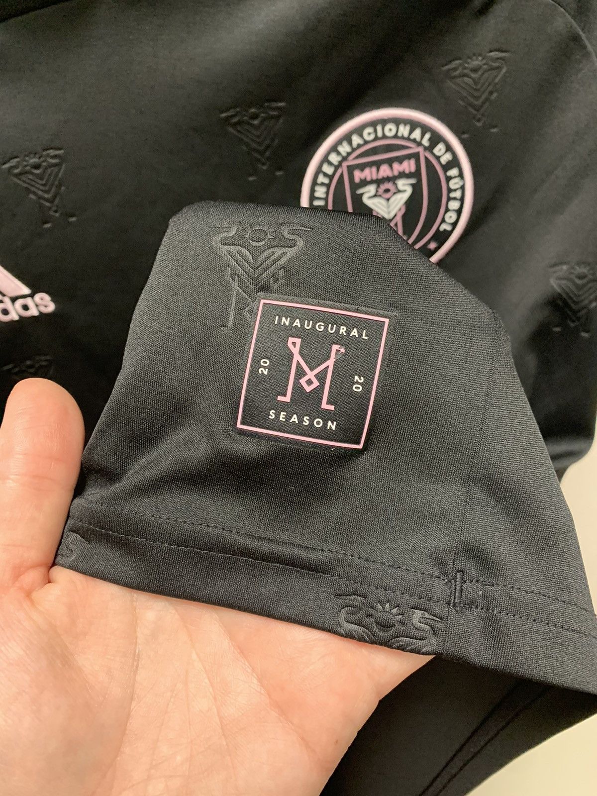 Adidas Inter Miami adidas soccer jersey M size Messi black monogram Size US M / EU 48-50 / 2 - 5 Thumbnail
