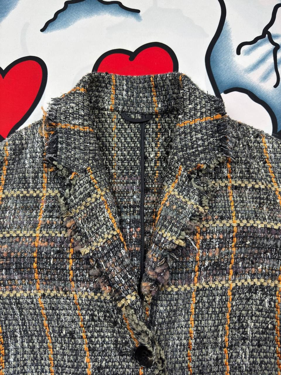 Etro ETRO Luxury blend PLAID TWEED Blazer coat Jacket Size 42 Size M / US 6-8 / IT 42-44 - 11 Thumbnail