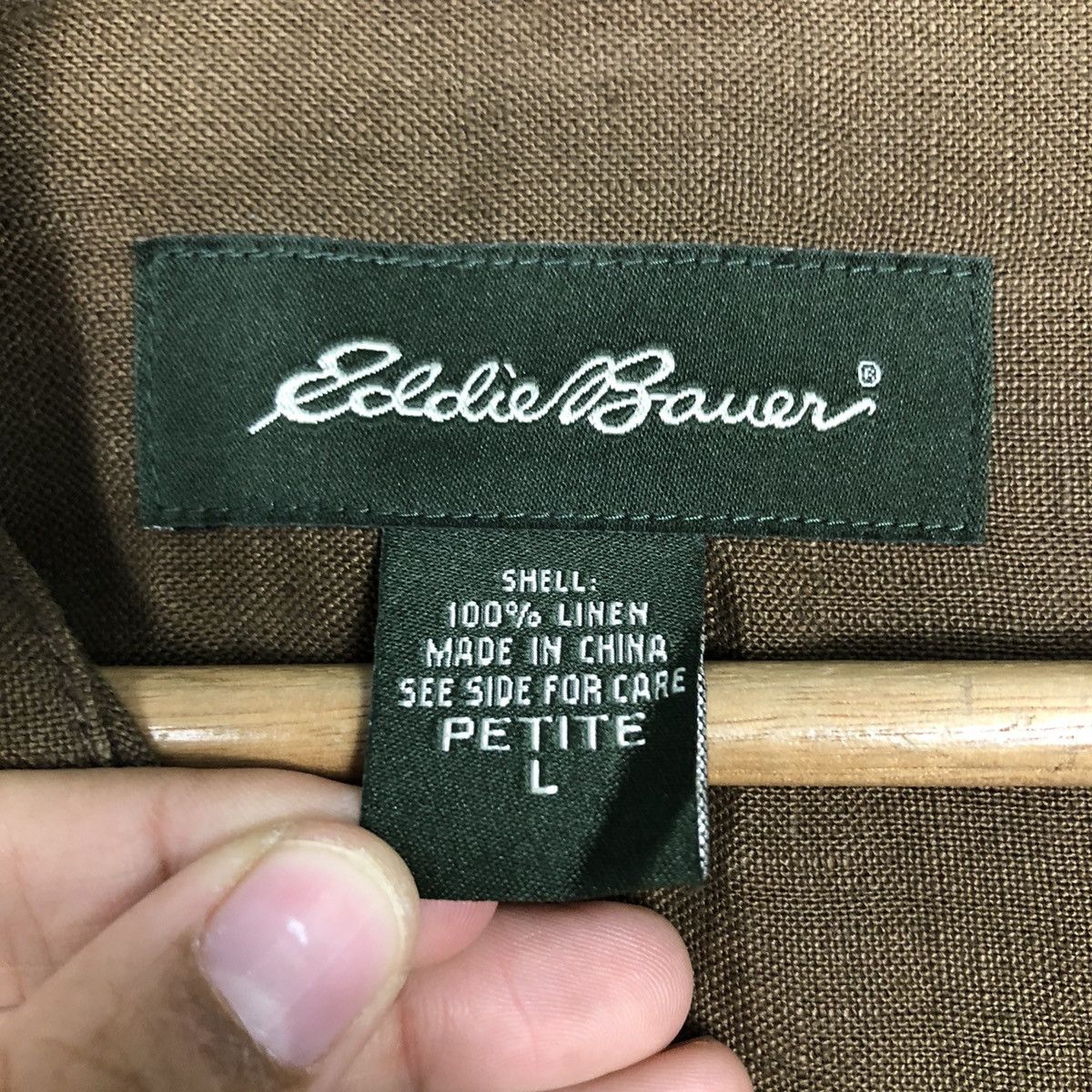 Japanese Brand × Vintage 📌Rich Brown Chore Work Jacket Eddie Bauer Issey Miyake Size US L / EU 52-54 / 3 - 19 Thumbnail
