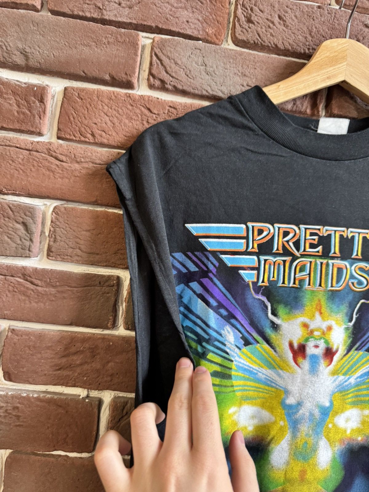 Band Tees Vintage 1990 Pretty Maids Jump the Gun XL Rock Band Tee 90s Size US XL / EU 56 / 4 - 3 Thumbnail