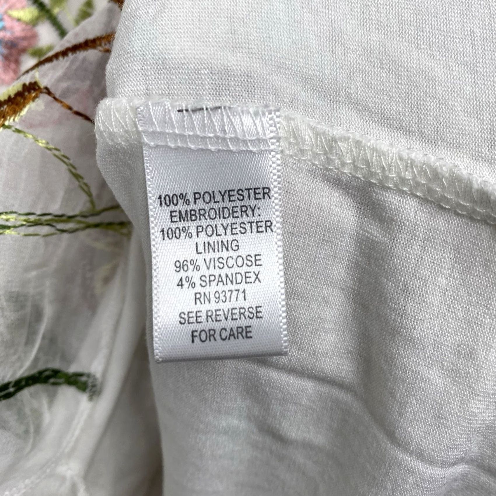 Vintage VINTAGE RODS Womens Top M White Embroidered Sheer Lace Ruffle Boho Coquette Shirt Adult M White Embroidered Sheer Lace Ruffle Boho Coquette Womens Size M / US 6-8 / IT 42-44 - 7 Thumbnail