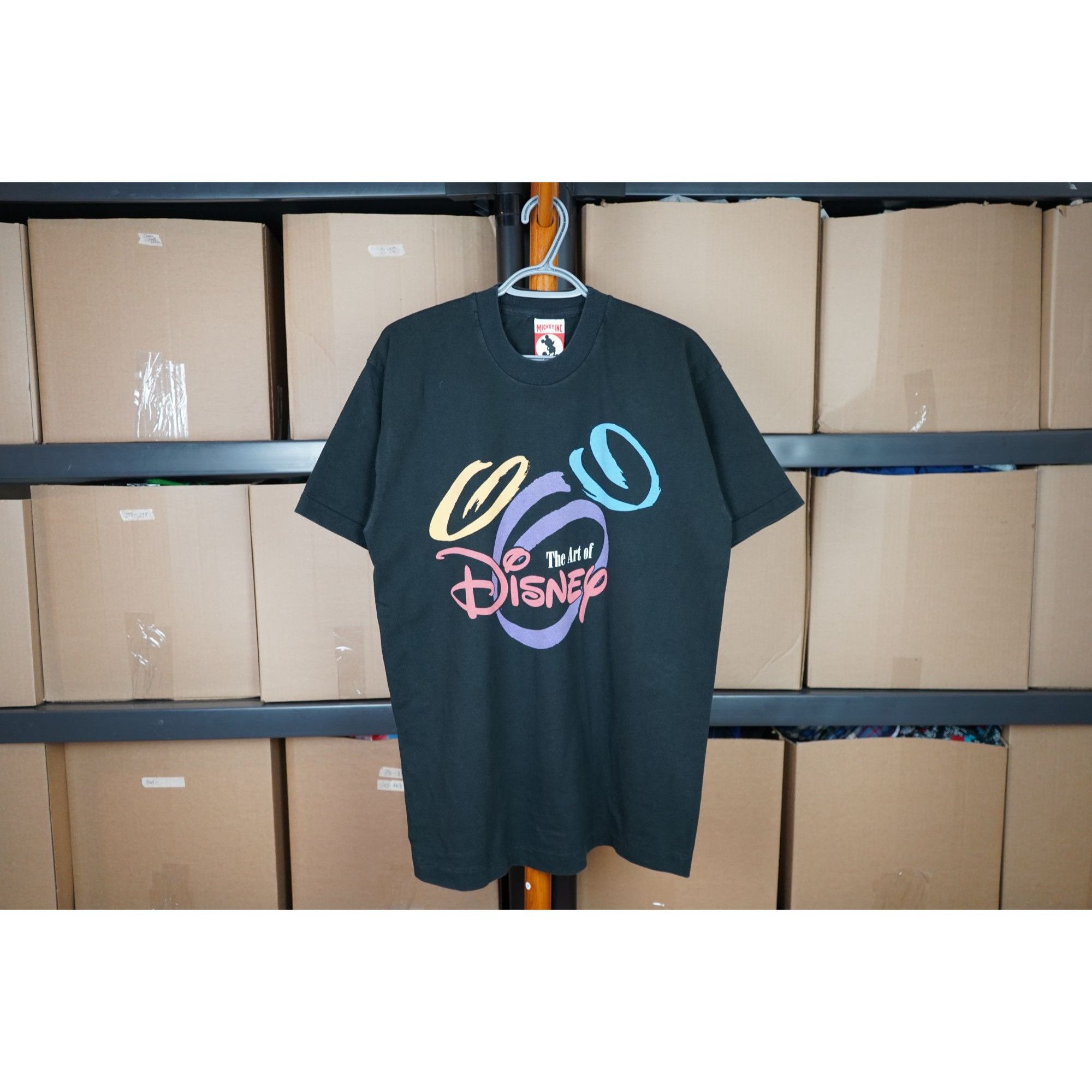 Disney × Mickey Mouse × Vintage Vintage Mickey Mouse T-shirt Black Men's L #443 Size US L / EU 52-54 / 3 - 1 Thumbnail
