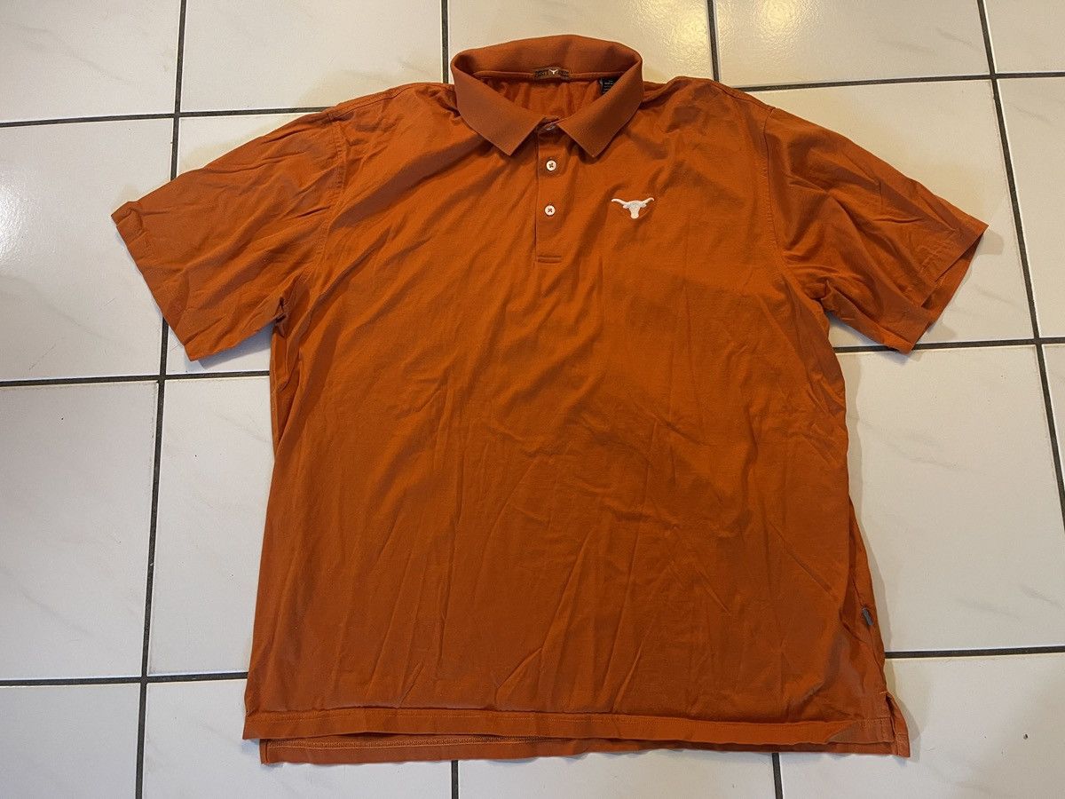 NCAA Forty Acres TEXAS LONGHORNS Polo Shirt Mens XXL Orange UT Size US XXL / EU 58 / 5 - 1 Thumbnail
