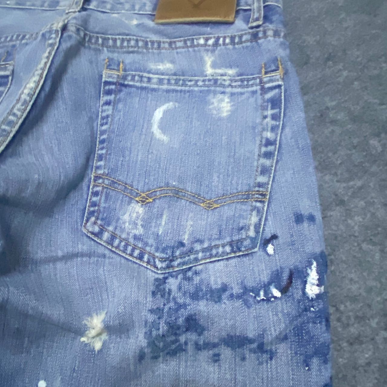 American Eagle Outfitters 💥Flare💥 American Eagle Qutfitters Distressed Denim Size US 31 - 11 Thumbnail