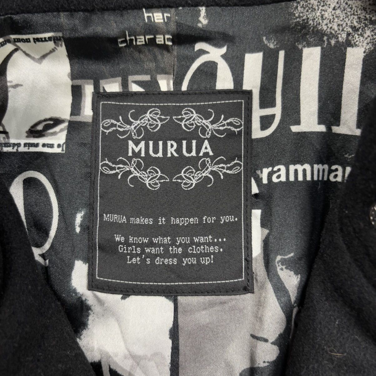 14th Addiction 2000s Murua - Vkei Style Multizips Rider Wool Jacket Size US M / EU 48-50 / 2 - 10 Thumbnail