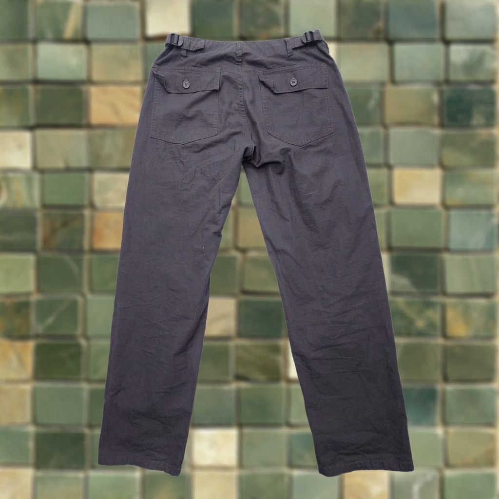 Brandy Melville Brandy Melville Parker Cargo Pants Utility Trousers Gray OS Adjustable Women Jeans OS Regular 5-Pocket Design City Vintage No Size 28" / US 6 / IT 42 - 1 Thumbnail