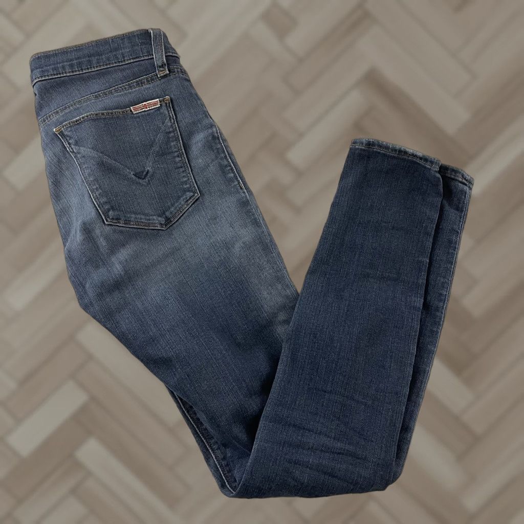Hudson Hudson Krista Jeans Denim Blue Women's 25 Slim Skinny Size 42" / US 20 - 1 Thumbnail