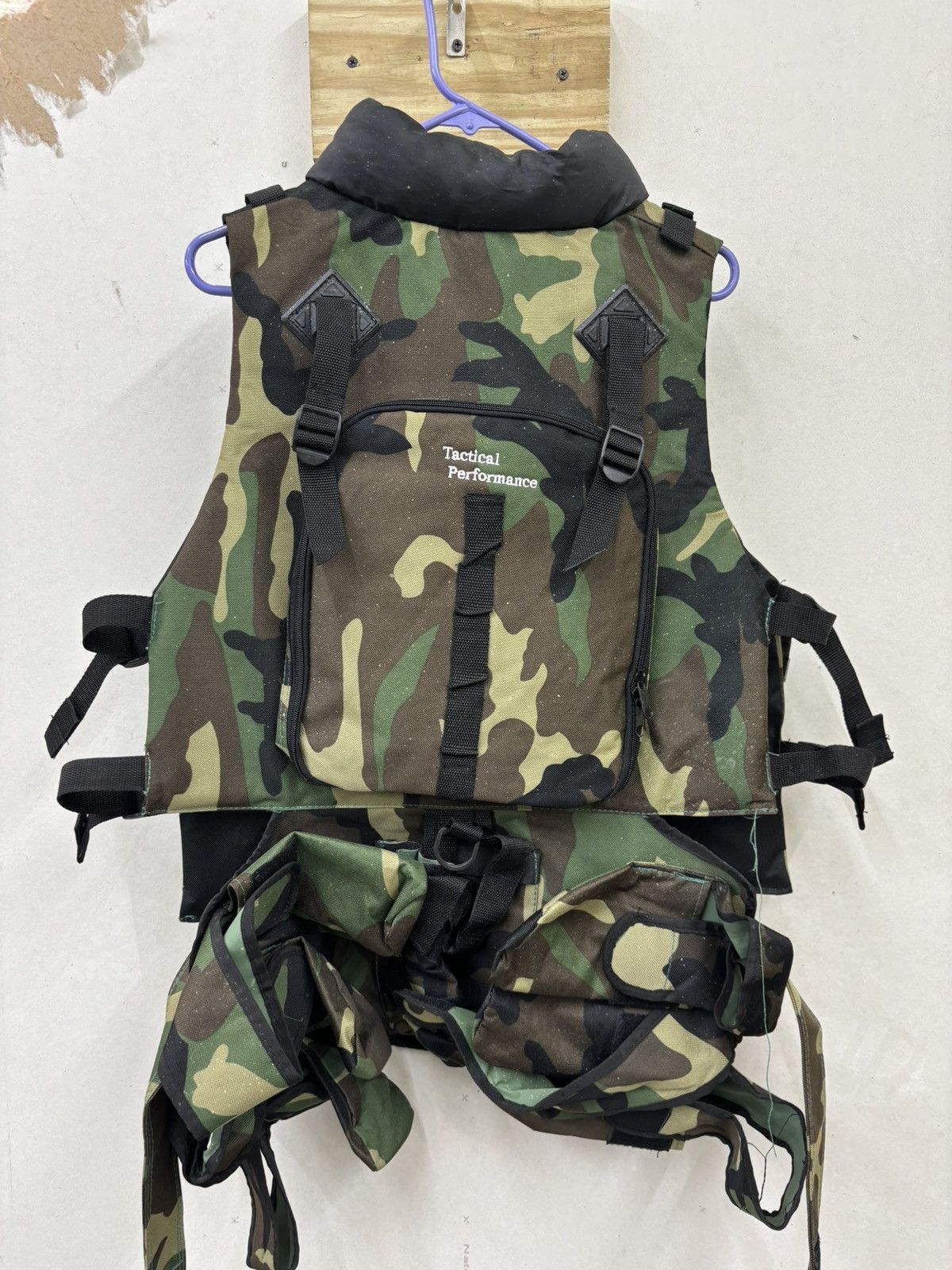 Other Tactical performance padded tactical adjustable vest Large Size ONE SIZE - 3 Thumbnail