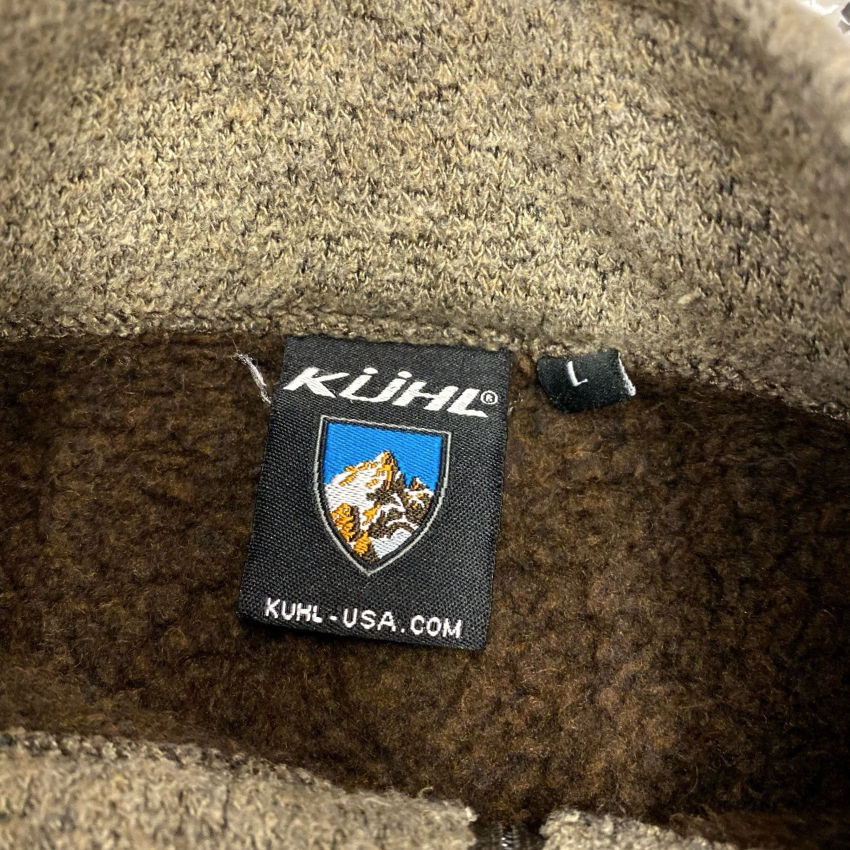 Vintage Kuhl Sweatshirt Mens Large Brown Fleece Sherpa Zip up Zip Up Size US M / EU 48-50 / 2 - 3 Thumbnail