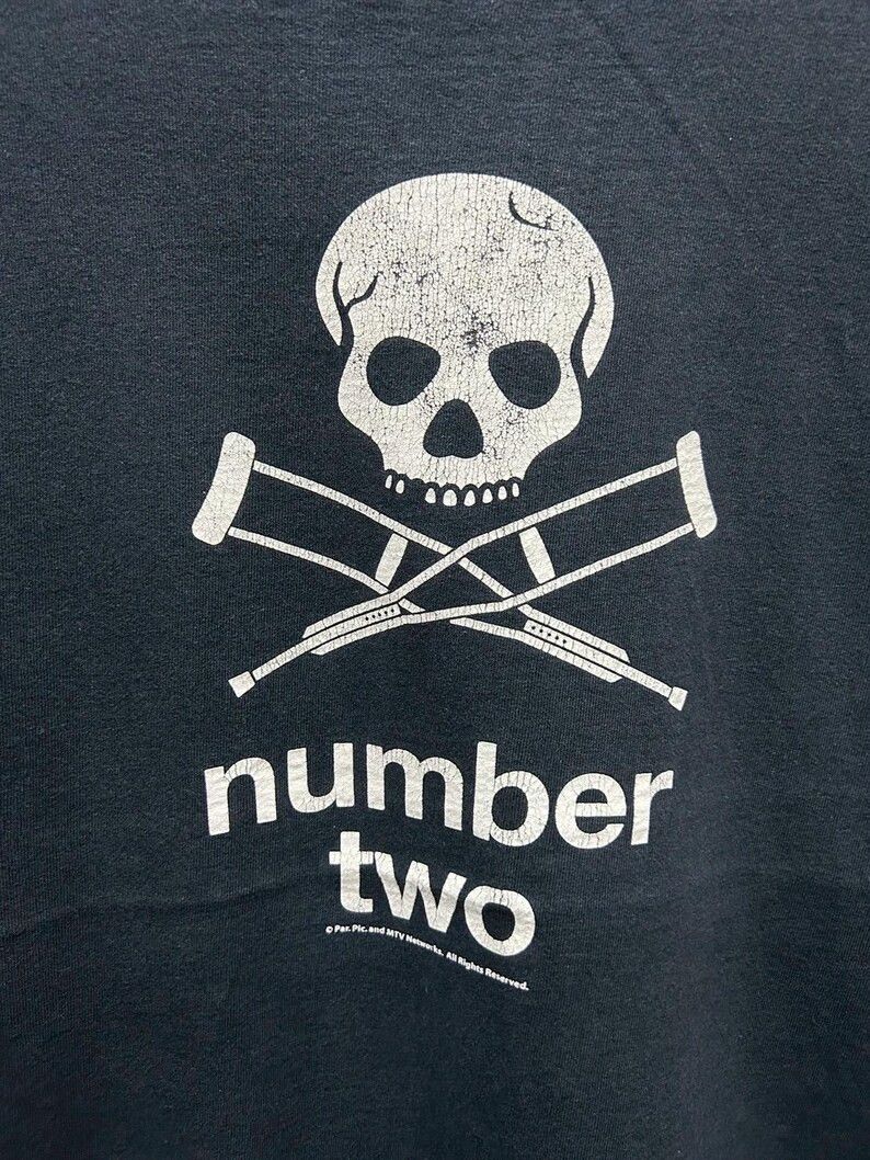 Vintage Vintage 2000s Jackass Number Two Movie tshirt size L Size US L / EU 52-54 / 3 - 3 Thumbnail
