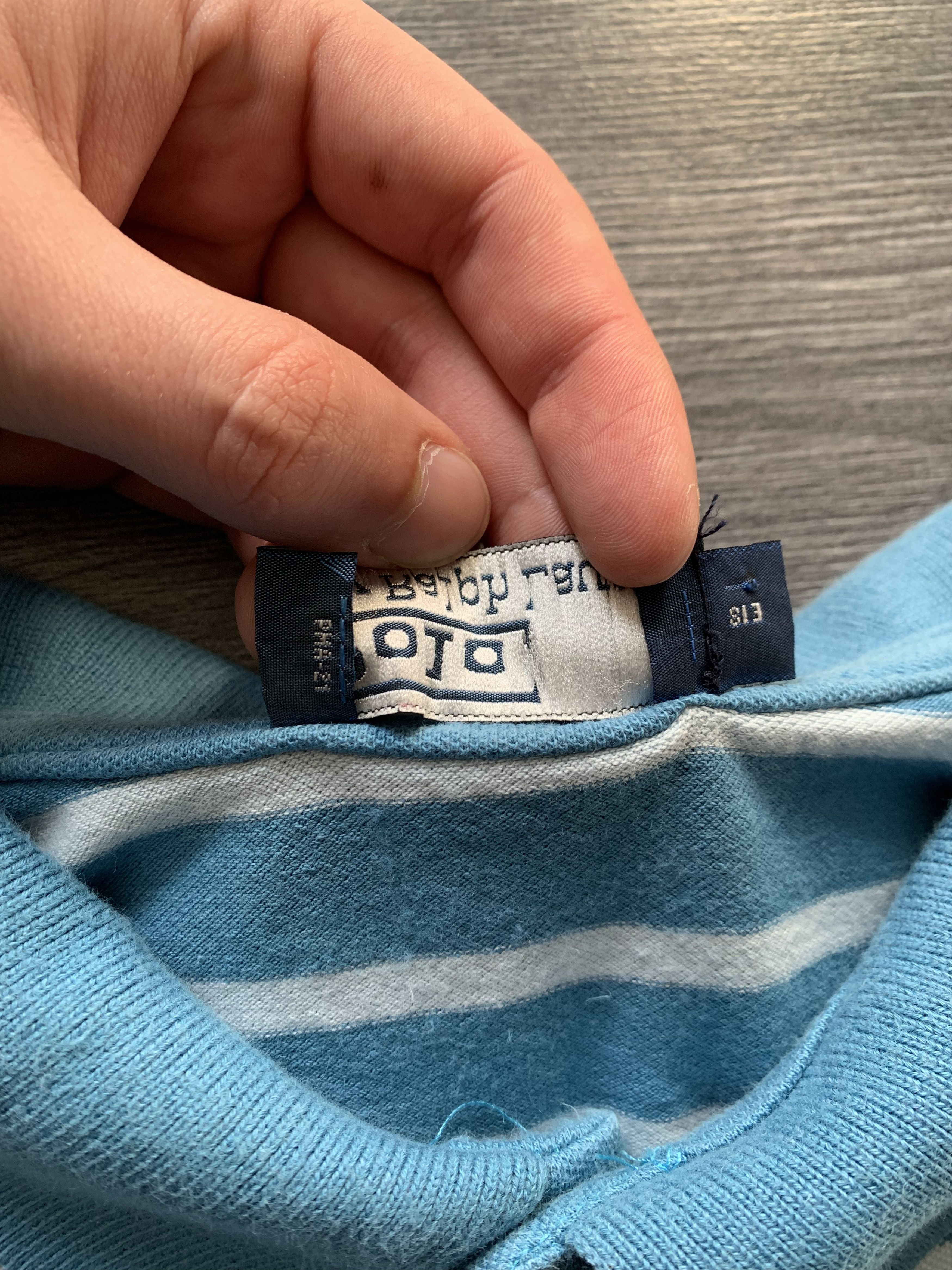 Polo Ralph Lauren Vintage Polo Ralph Lauren Striped Long Sleeve Rugby Y2K Size M / US 6-8 / IT 42-44 - 4 Thumbnail