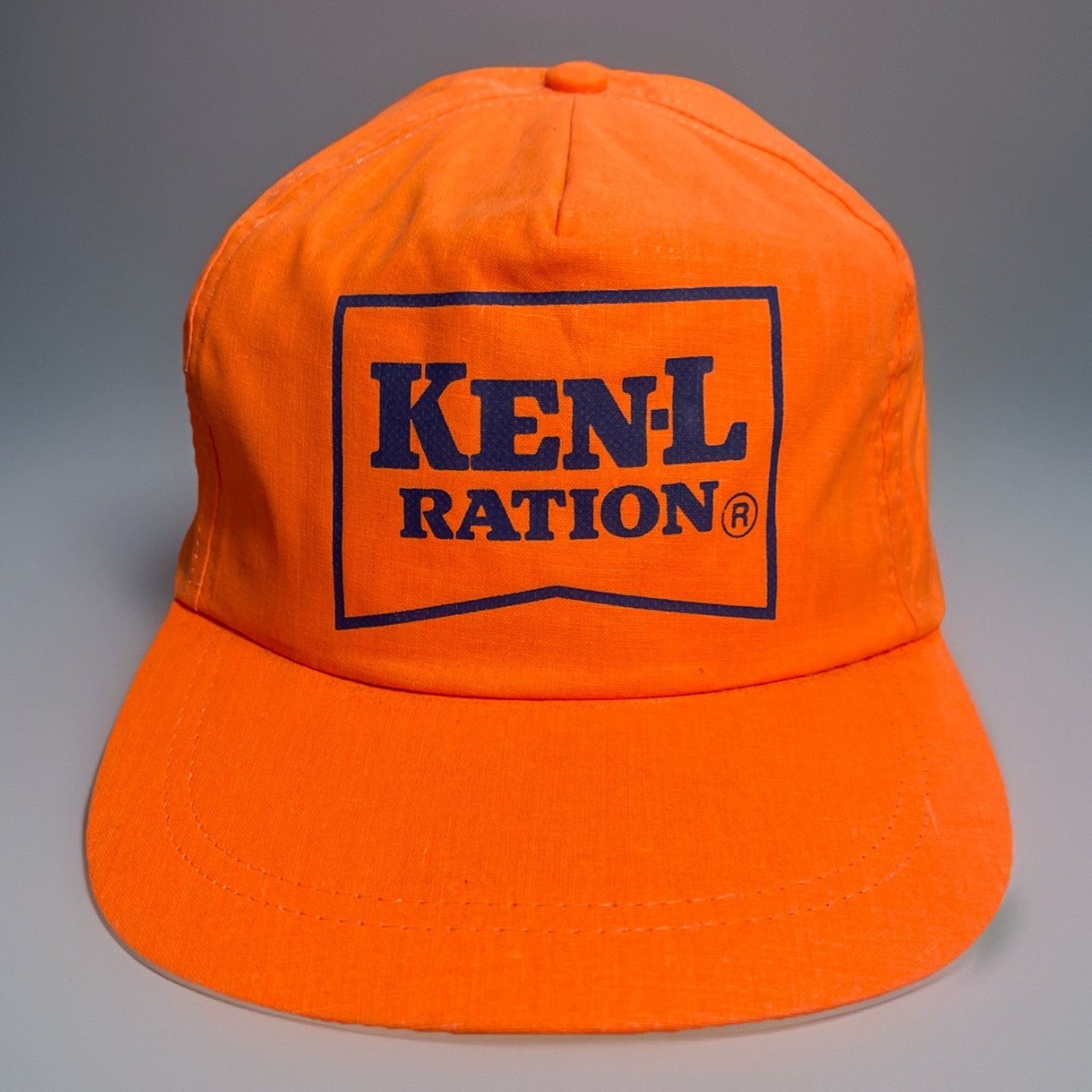 Vintage Vintage 80s Ken-L Ration Dog Food Trucker Snapback Hat Cap Size ONE SIZE - 1 Thumbnail