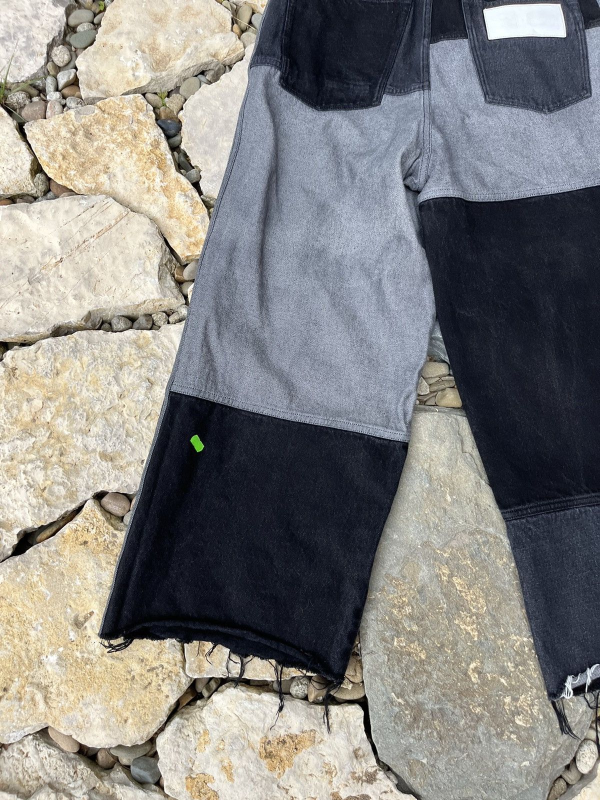 Adidas Adidas x Ksenia Schnaider patchwork sample baggy jeans pants Size 26" / US 2 / IT 38 - 19 Thumbnail