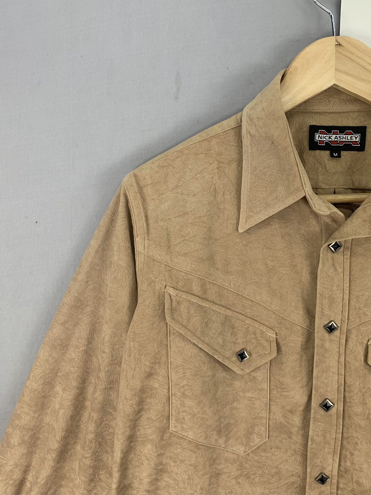 Japanese Brand Vintage Flannel Faux Suede Size US S / EU 44-46 / 1 - 3 Thumbnail
