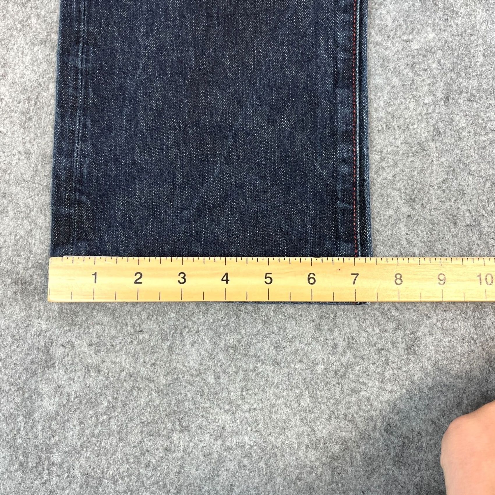G-Star G-Star Jeans 33 34 Dark Wash Button Fly Tapered 5-Pocket Denim Cotton Mens Regular Jeans Womens? Size US 33 - 3 Thumbnail