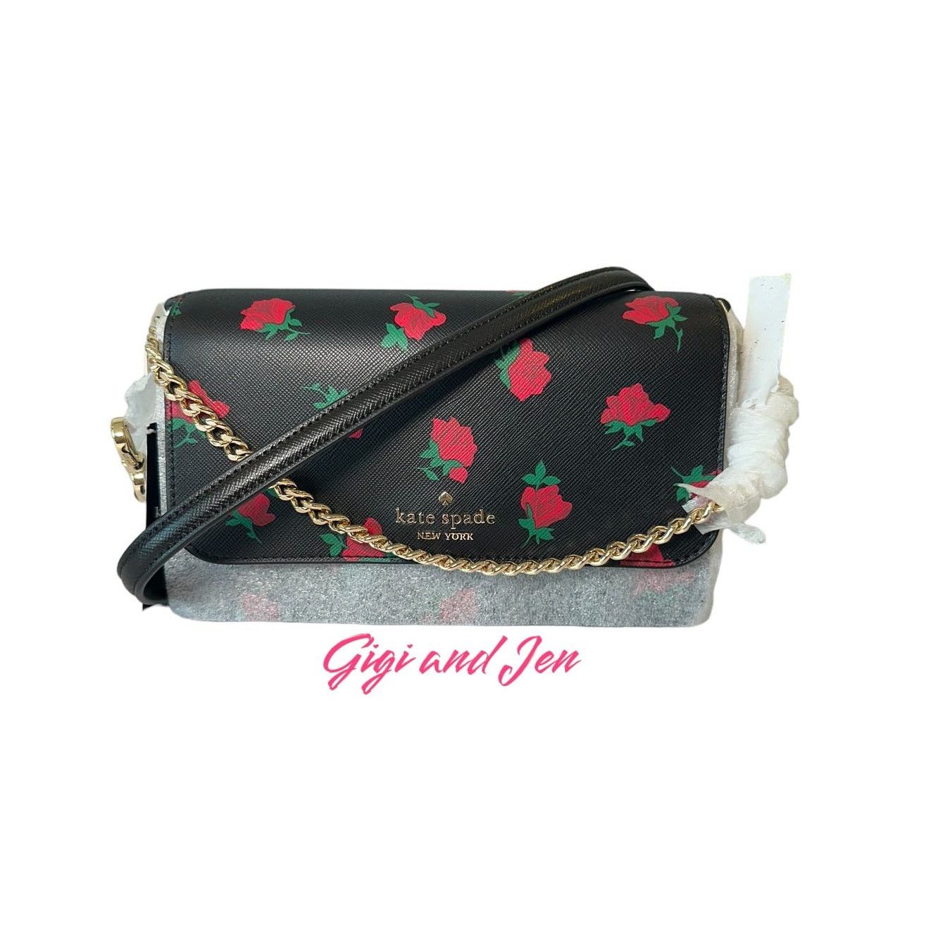 Kate Spade Kate Spade Madison Rose Toss Small Flap Crossbody Bag Size ONE SIZE - 2 Thumbnail