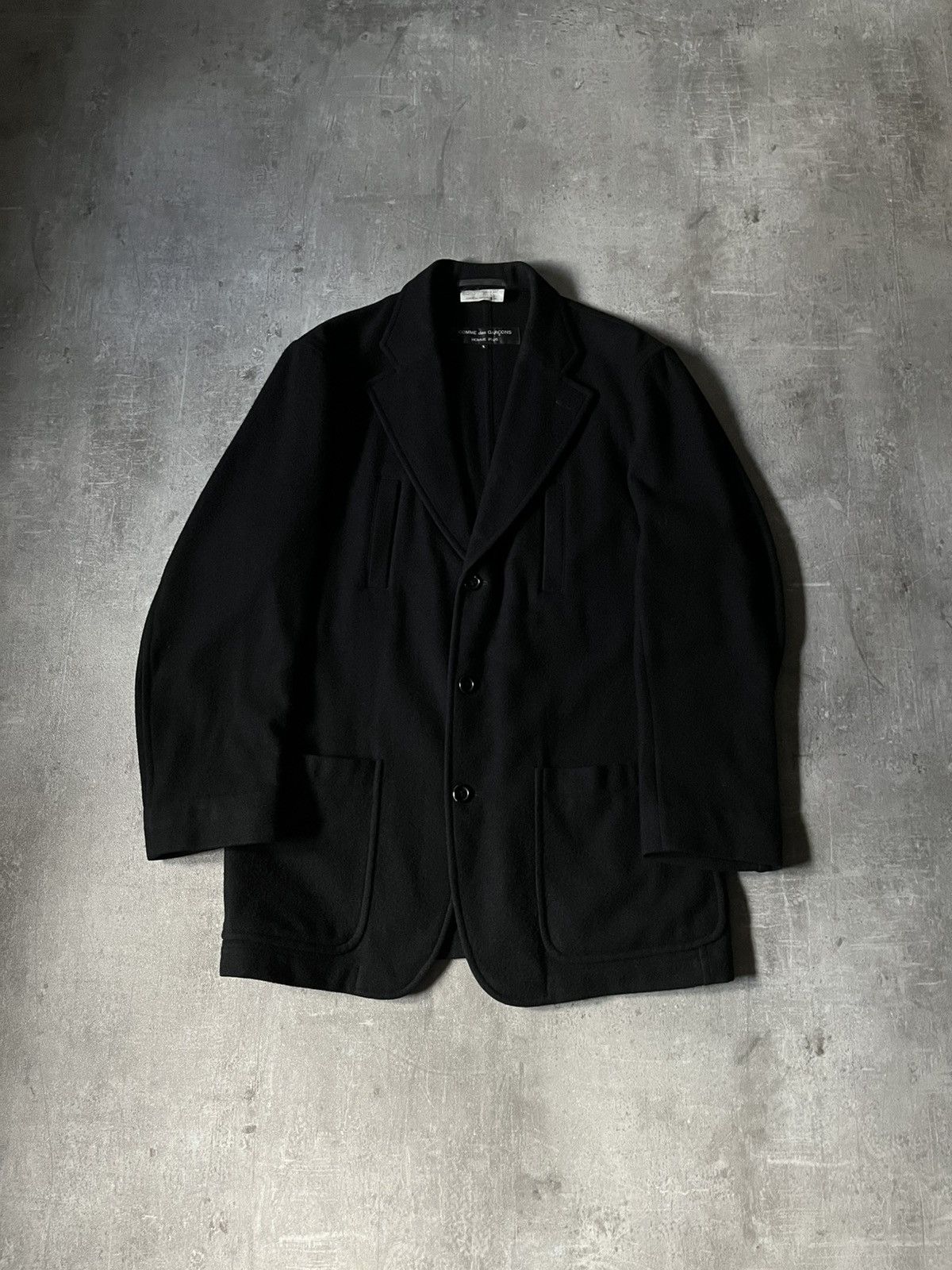 80s COMME des GARCONS HOMME WOOL COAT